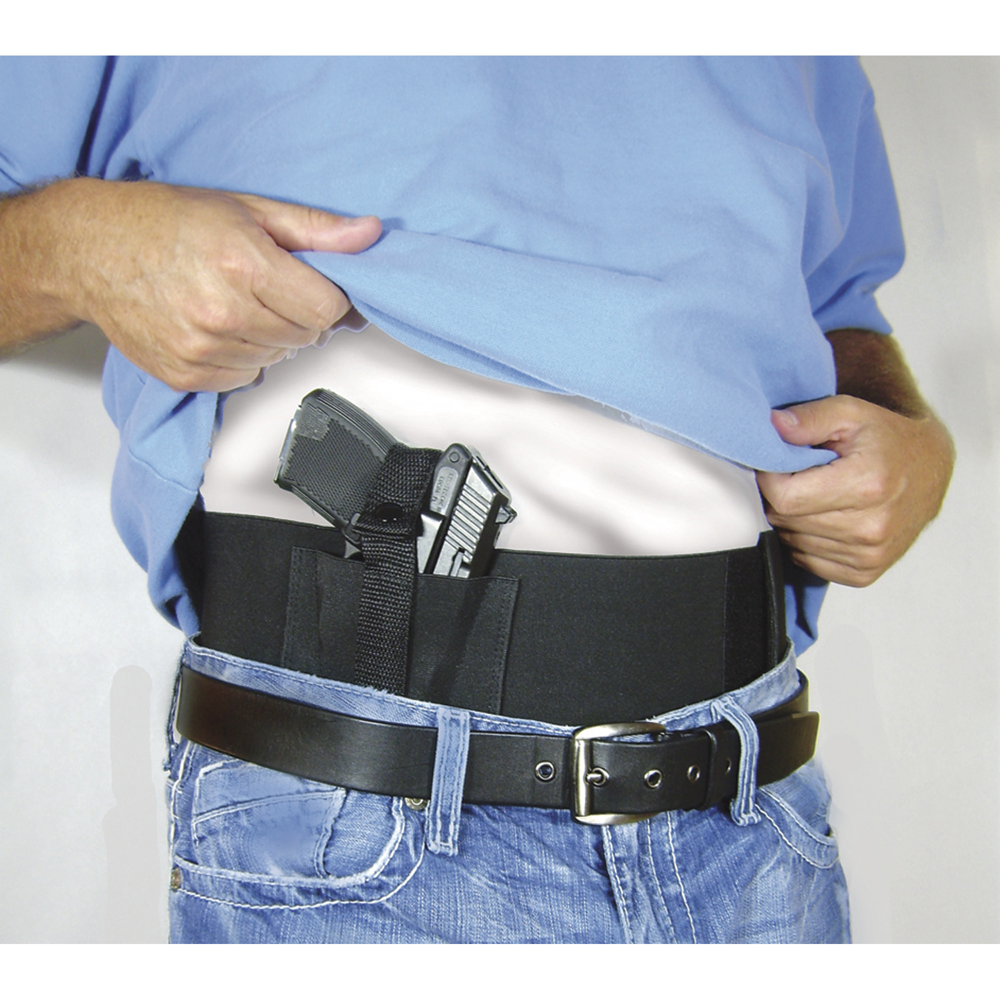 Waist Wrap Holster with 2 Mag Pockets â Conceal and Carry with Safety and Ease â Medium