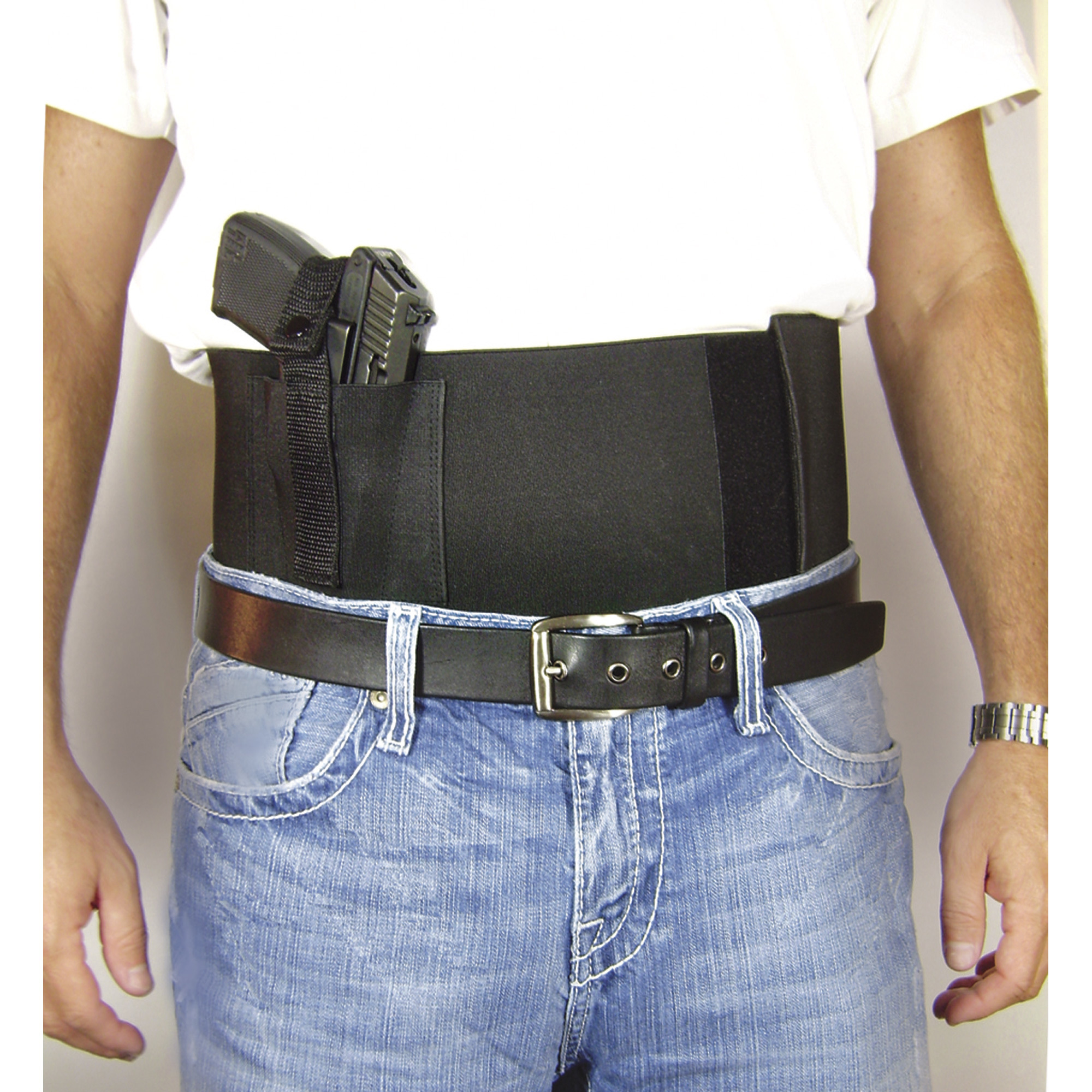 Waist Wrap Holster with 2 Mag Pockets â Conceal and Carry with Safety and Ease â Large