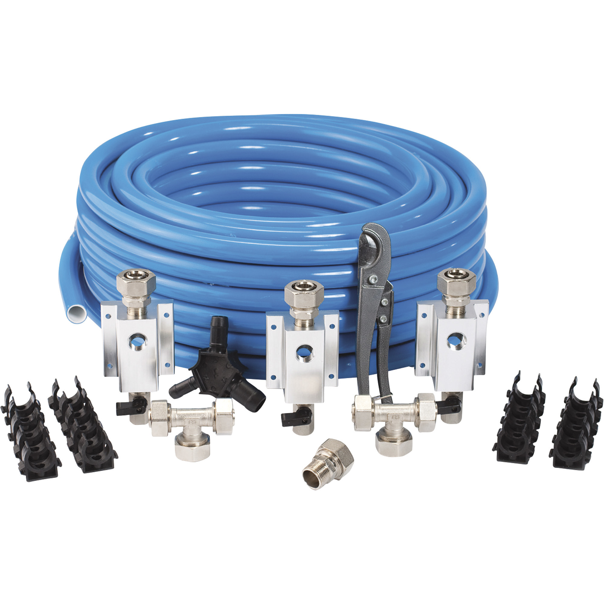 RapidAir MaxLine 3/4Inch 300ft. Master Kit Compressed Air Piping System, Model M7580