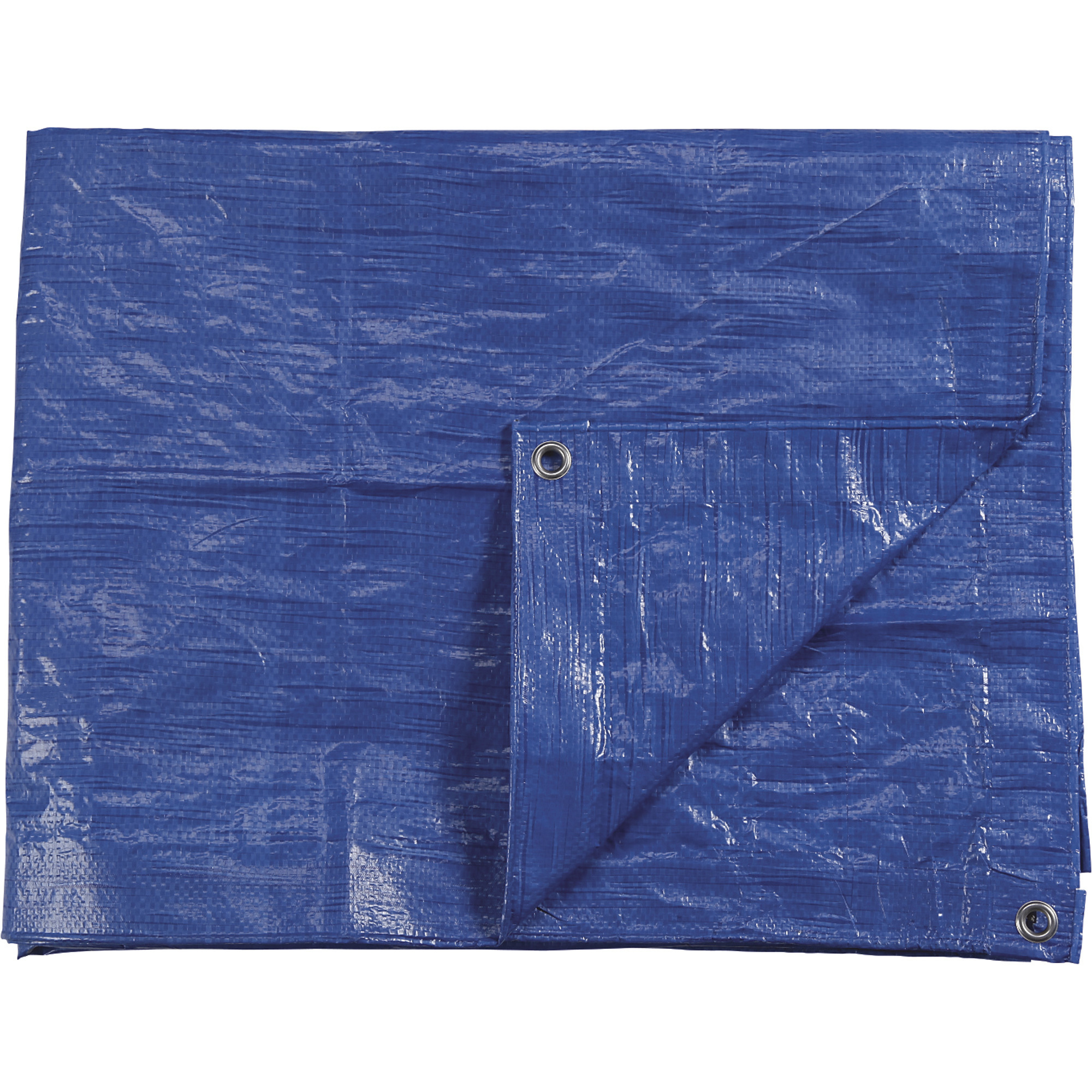 Roughneck 2.3-Oz. Medium-Duty Poly Tarp, Blue, 12ft. x 16ft.