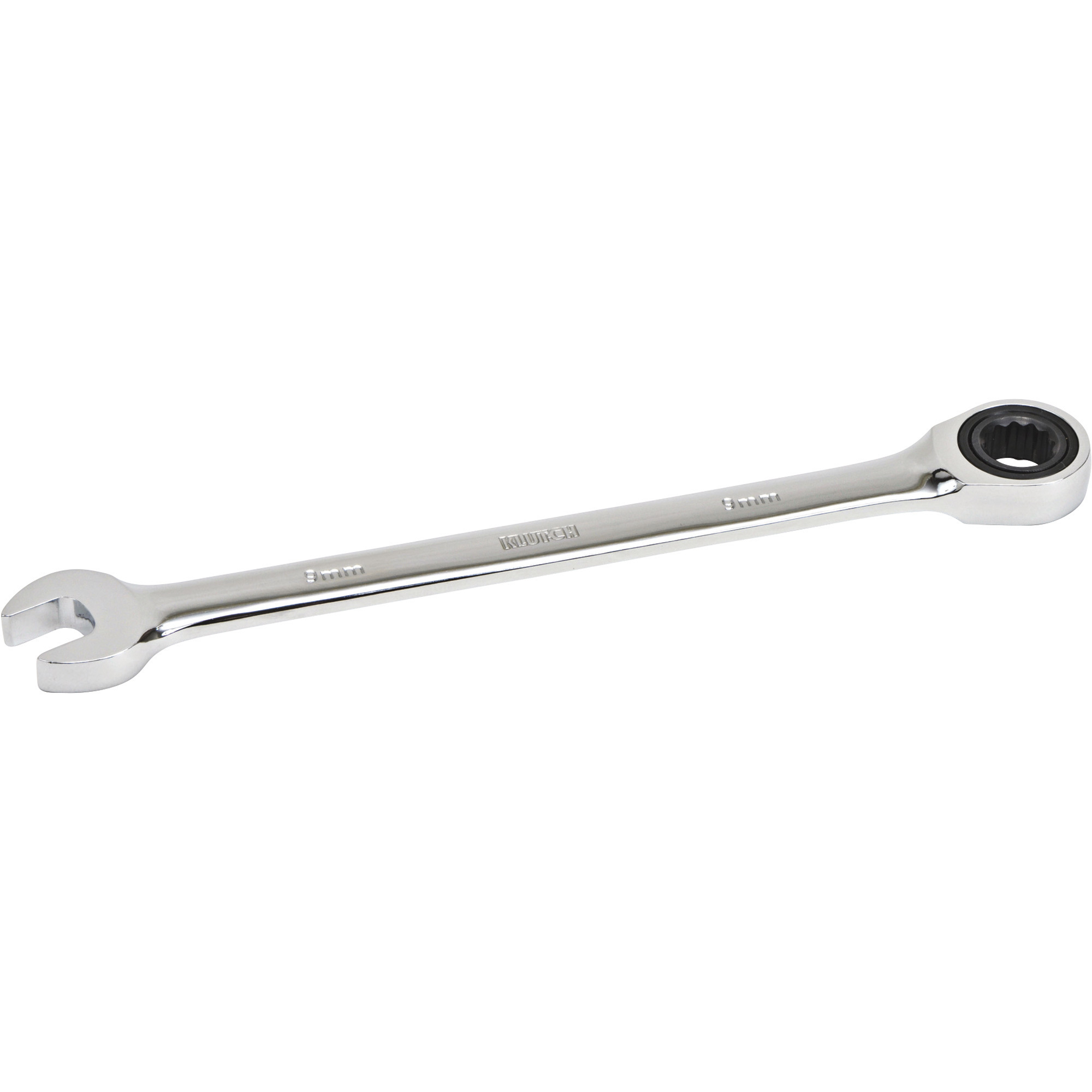 Klutch Ratcheting Wrench, Metric, 9mm