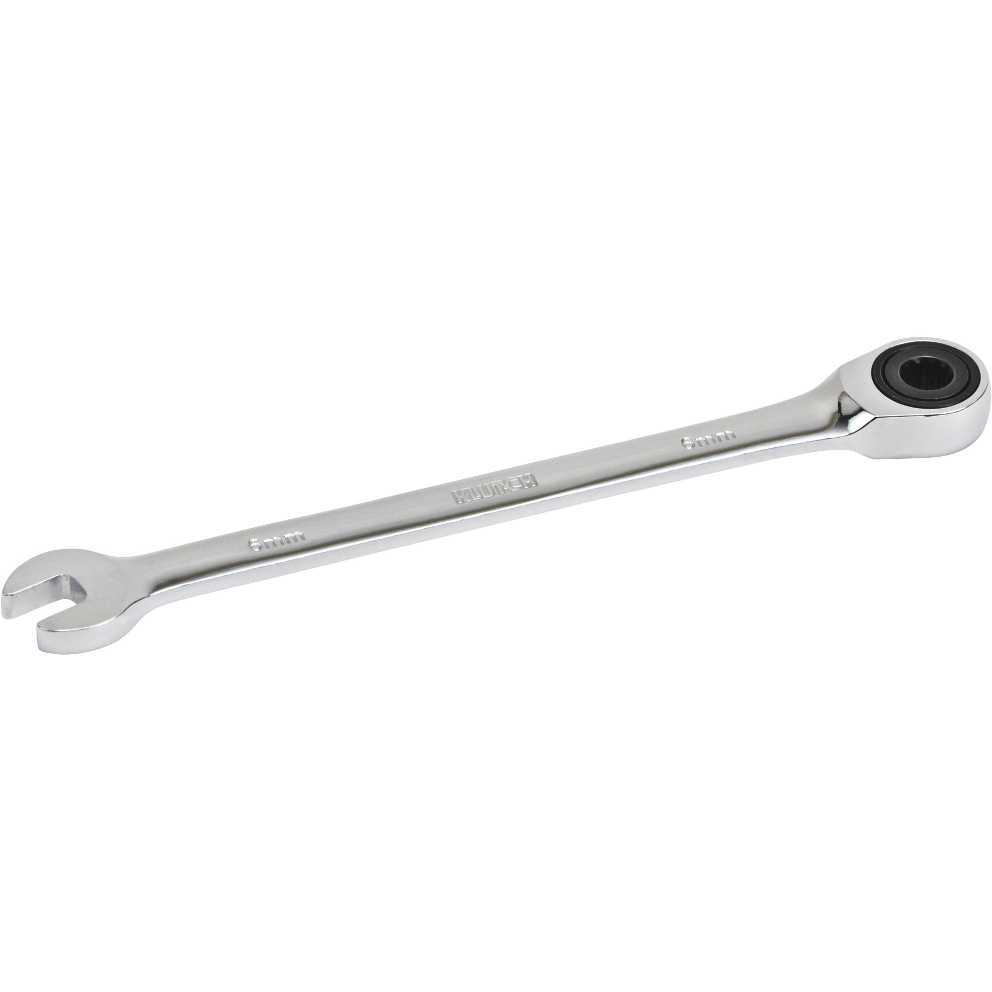 Klutch Ratcheting Wrench, Metric, 6mm