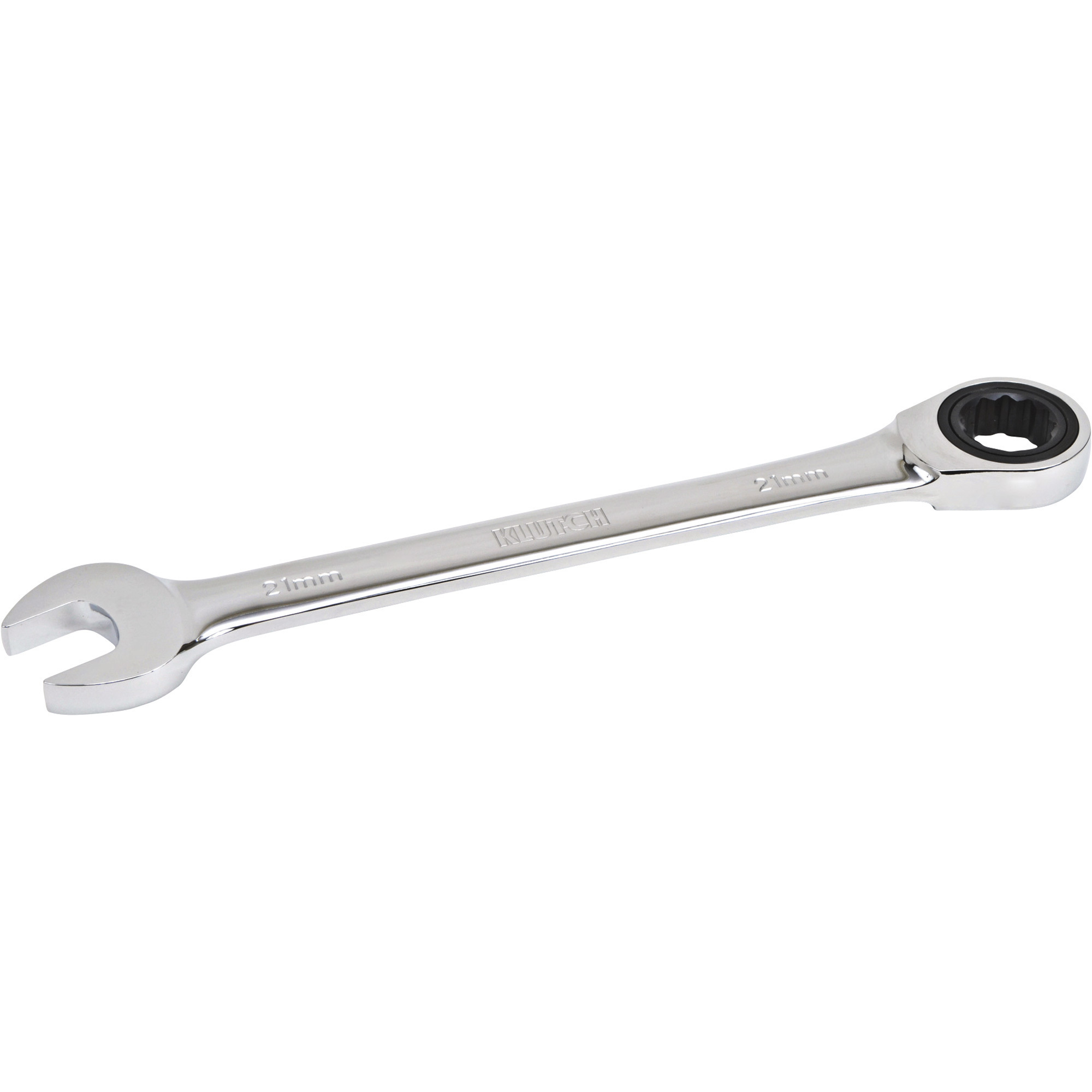 Klutch Ratcheting Wrench, Metric, 21mm
