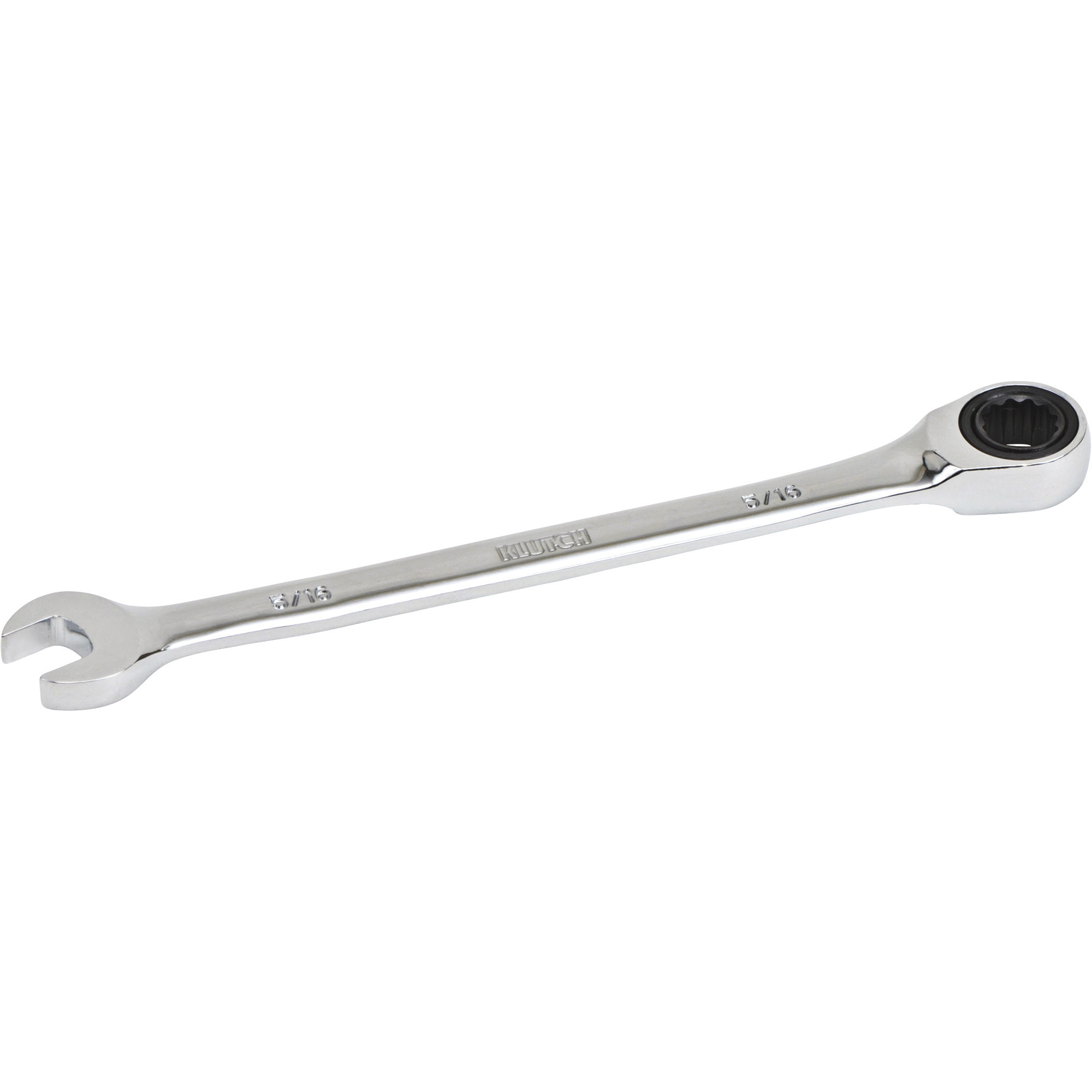 Klutch Ratcheting Wrench, SAE, 5/16Inch