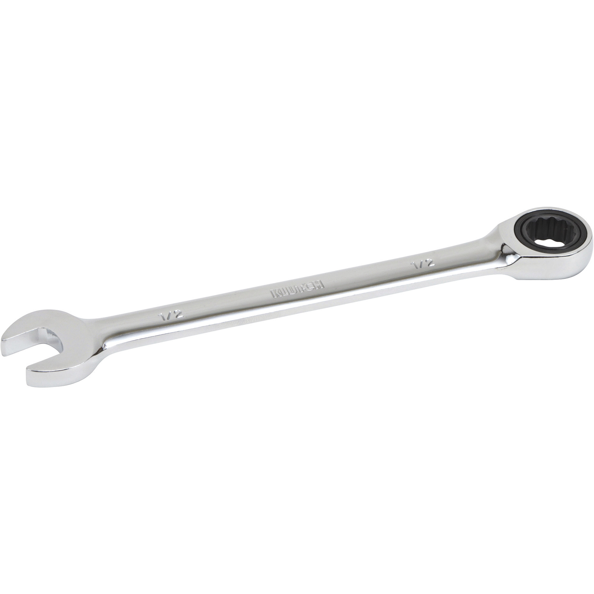 Klutch Ratcheting Wrench, SAE, 1/2Inch