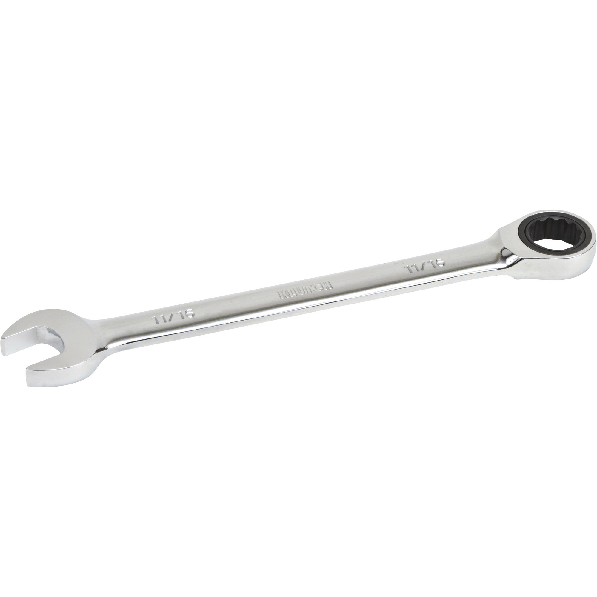 Klutch Ratcheting Wrench, SAE, 11/16Inch