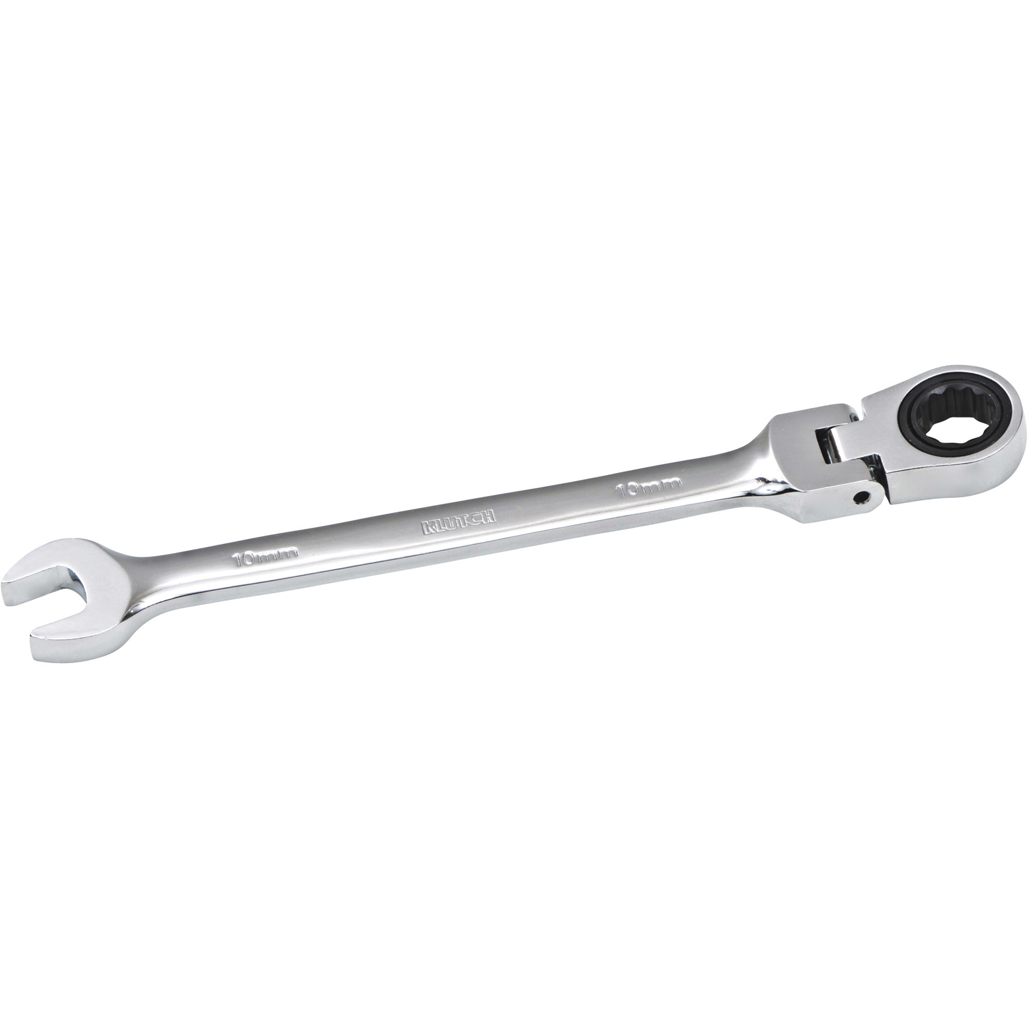 Klutch Flex Ratcheting Wrench, Metric, 10mm