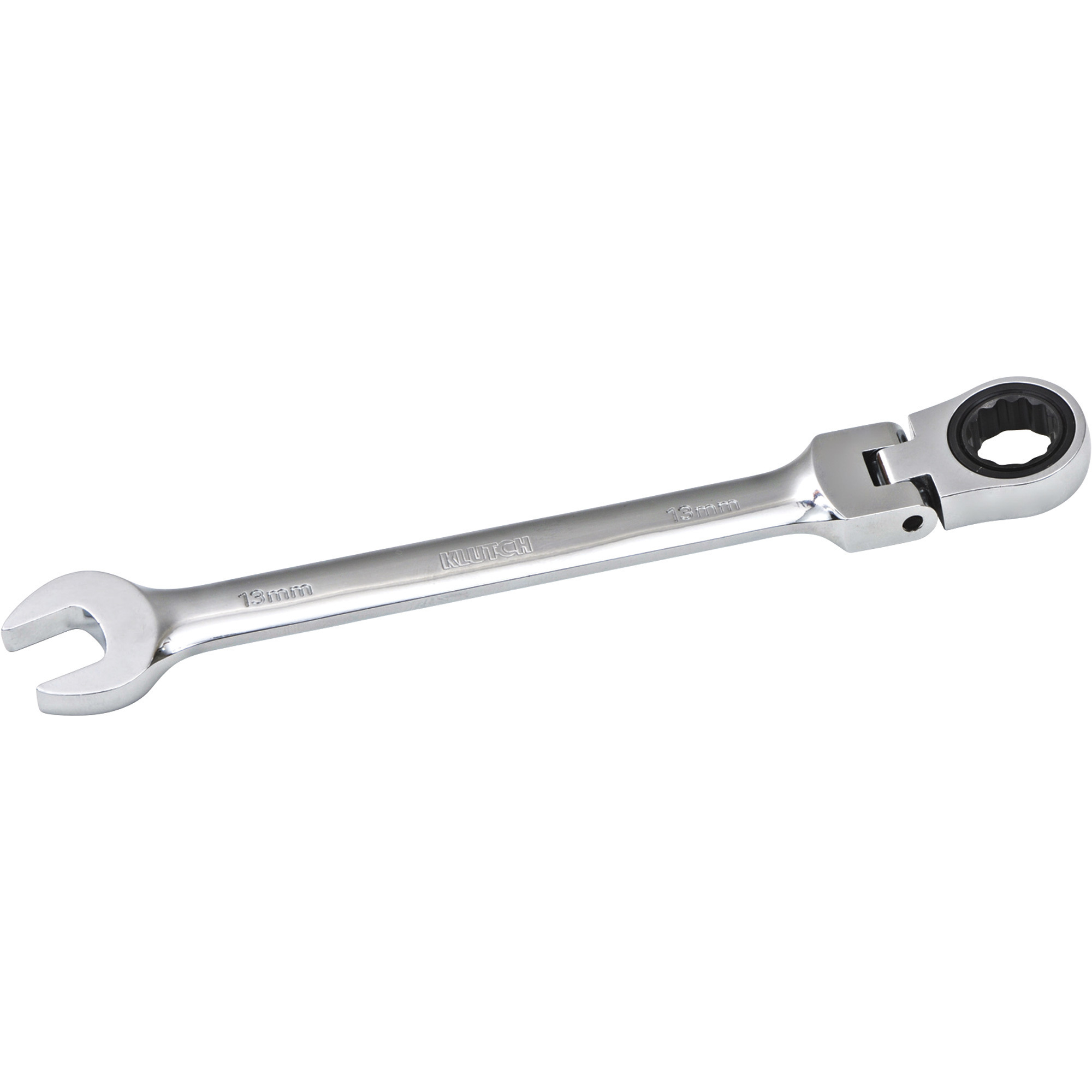 Klutch Flex Ratcheting Wrench, Metric, 13mm