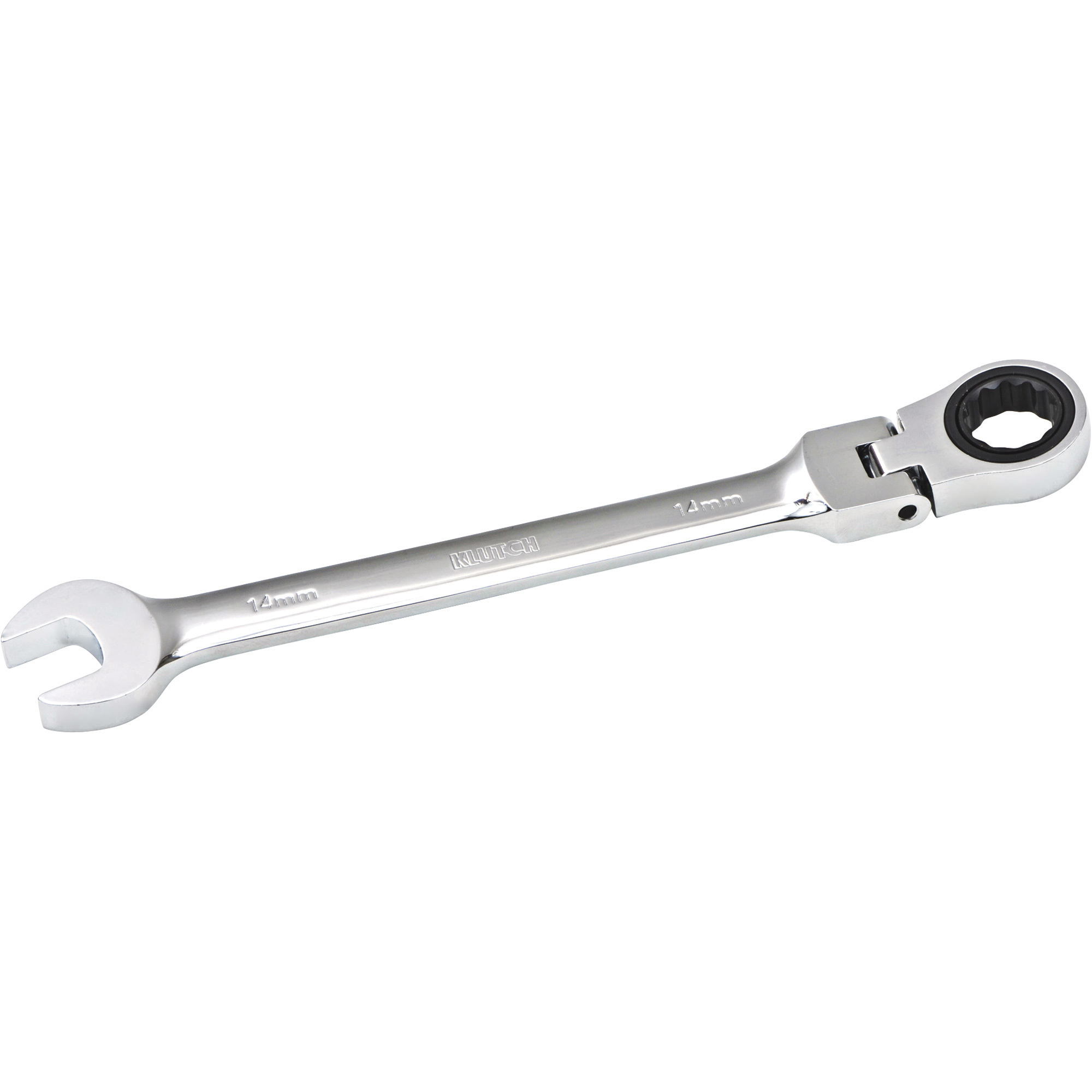 Klutch Flex Ratcheting Wrench, Metric, 14mm