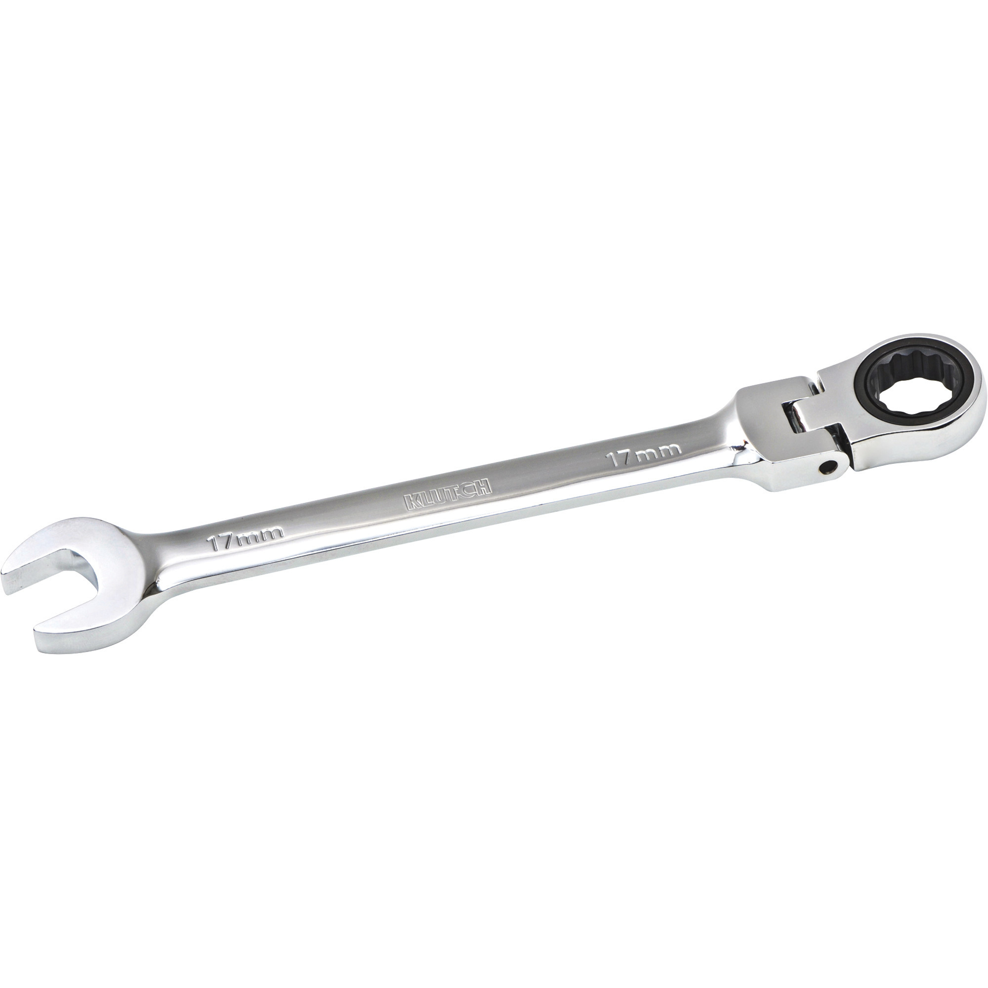 Klutch Flex Ratcheting Wrench, Metric, 17mm