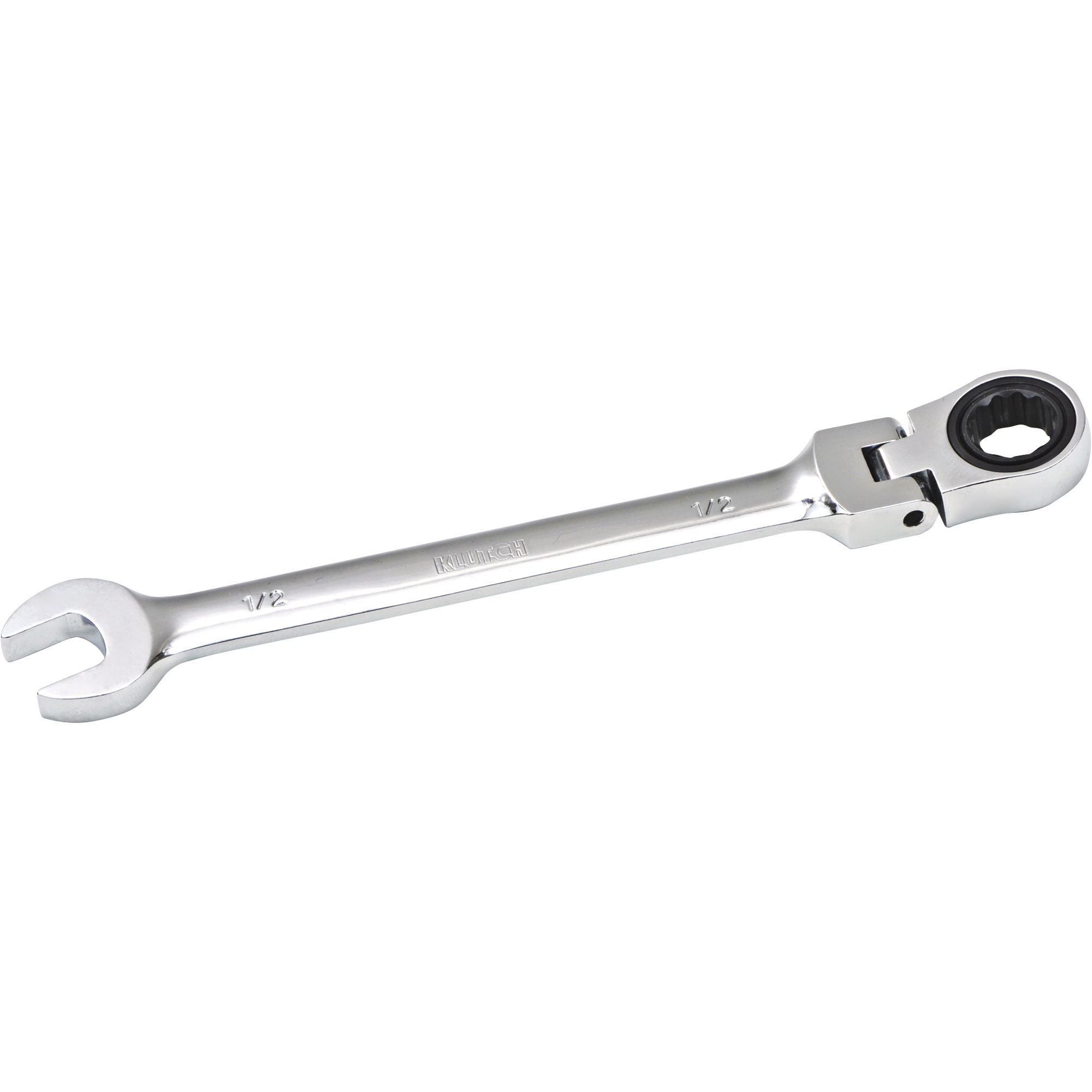 Klutch Flex Ratcheting Wrench, SAE, 1/2Inch