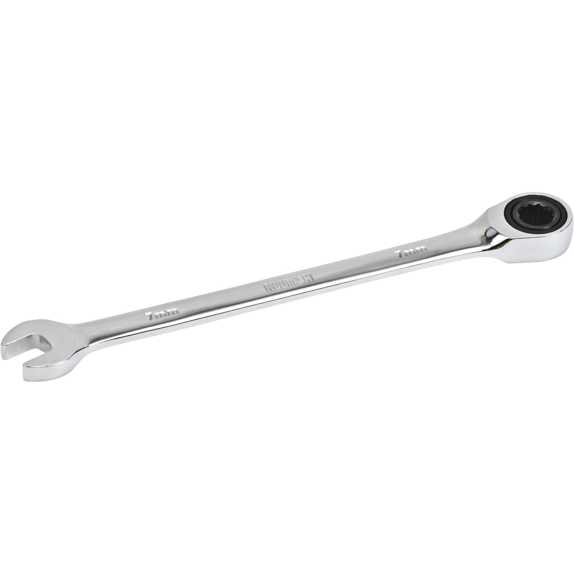 Klutch Ratcheting Wrench, Metric, 7mm