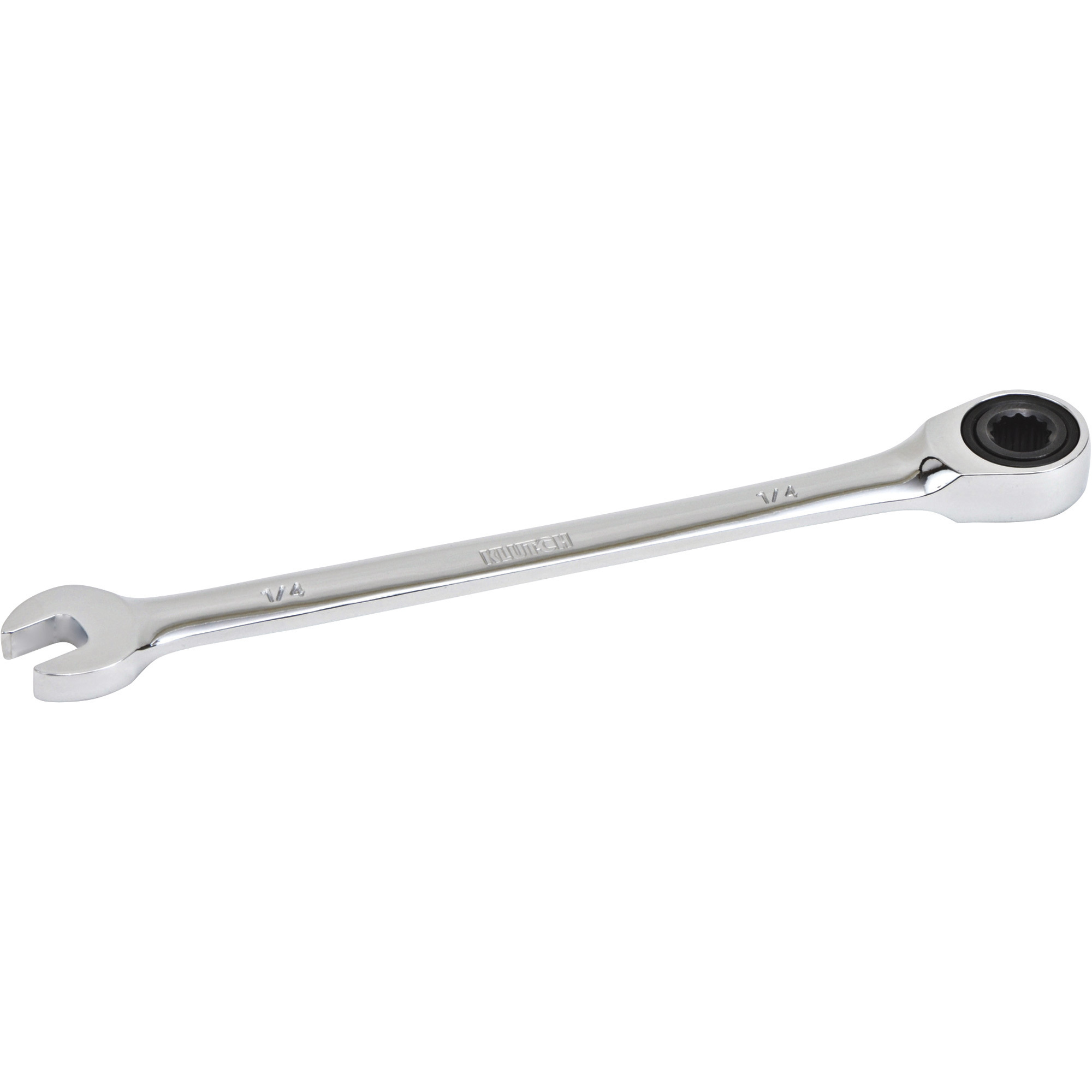 Klutch Ratcheting Wrench, SAE, 1/4Inch