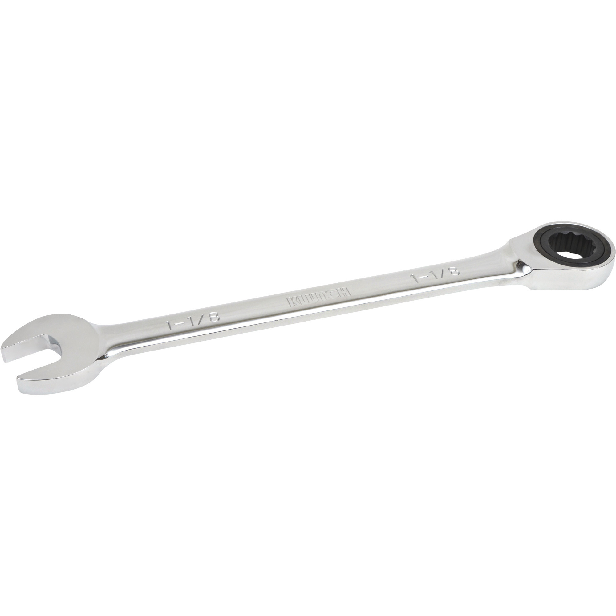 Klutch Ratcheting Wrench, SAE, 1 1/8Inch