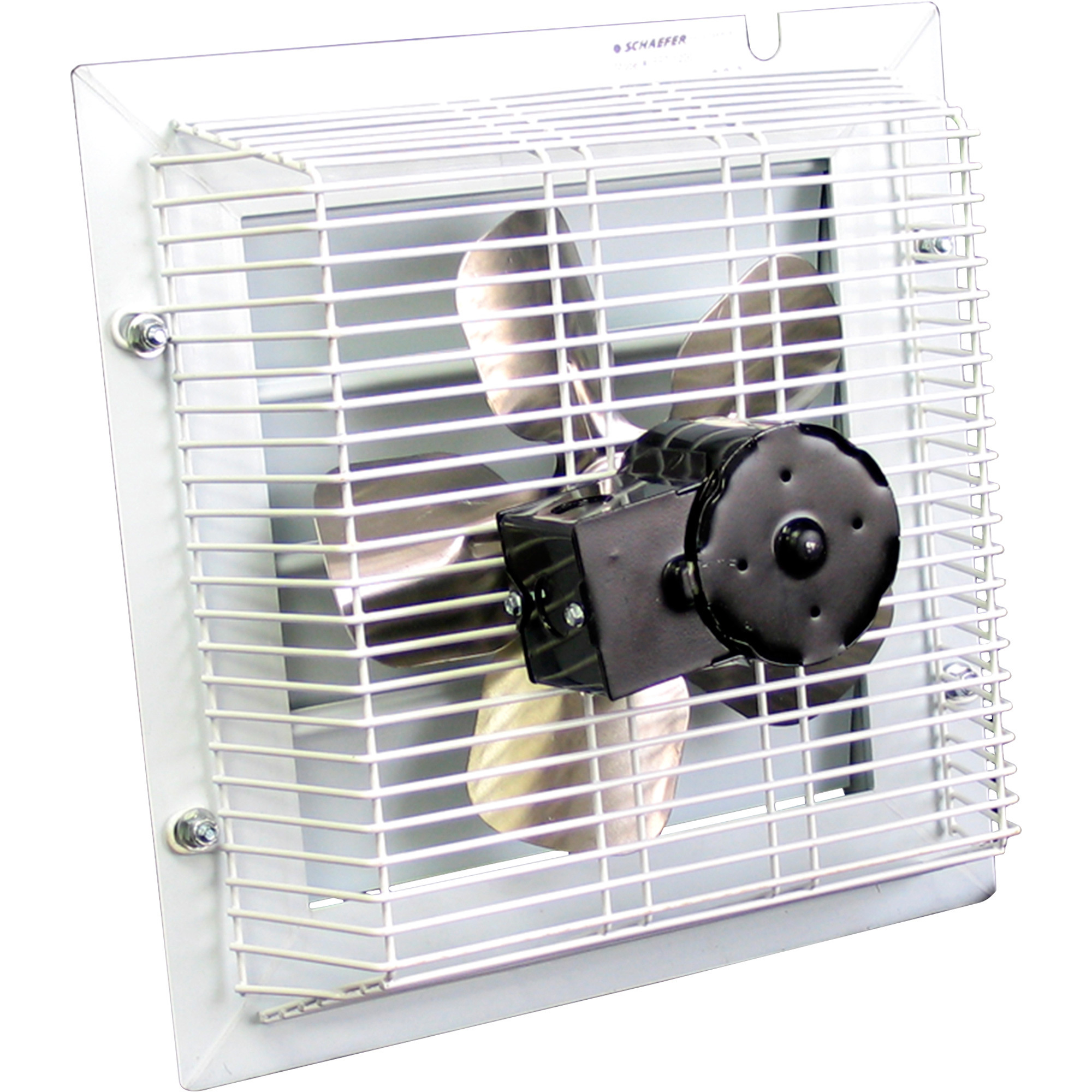 Schaefer Shutter-Style Exhaust Fan, 12Inch, Model SFT-1200