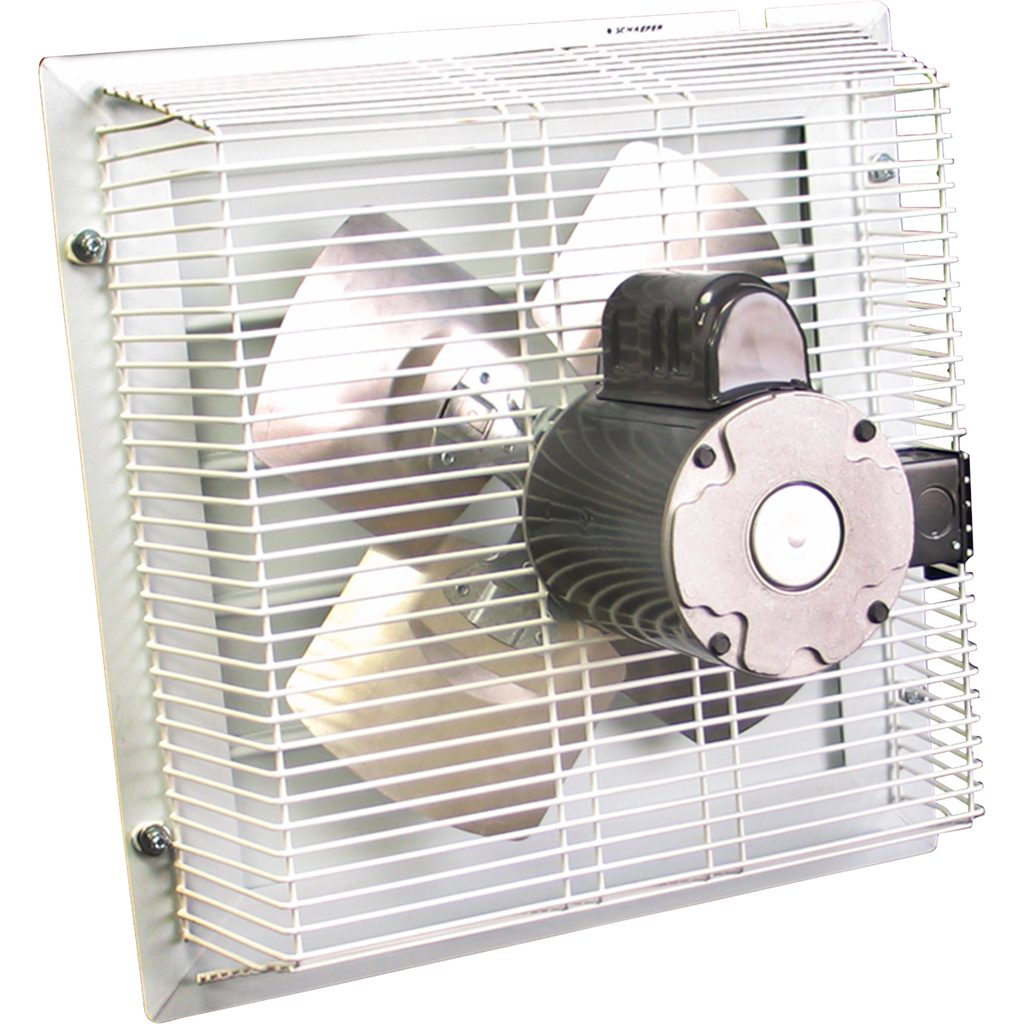 Schaefer Shutter-Style Exhaust Fan, 20Inch, Model SFT-2000