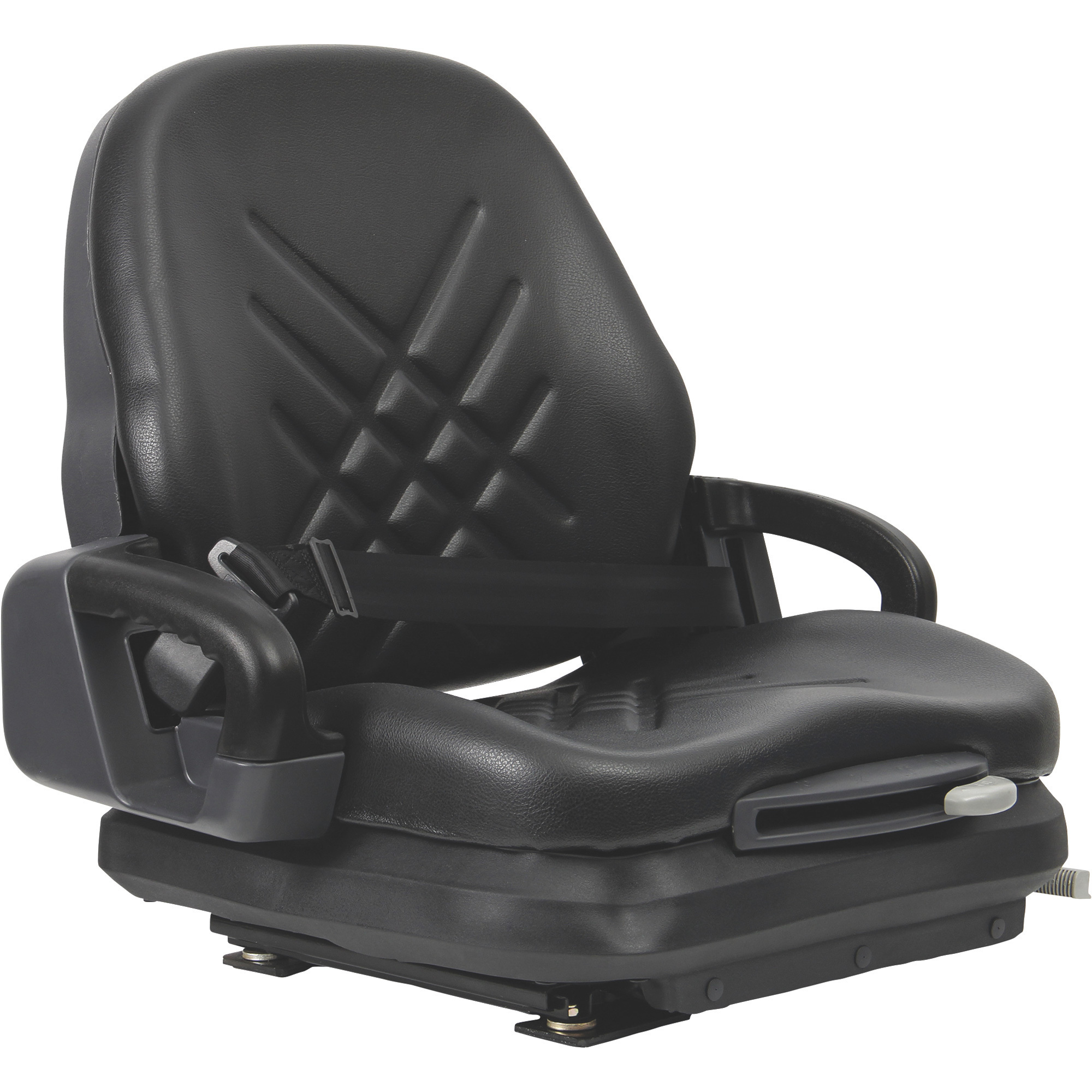 Black Talon Low Profile Suspension Bucket Seat â Black, Model 480