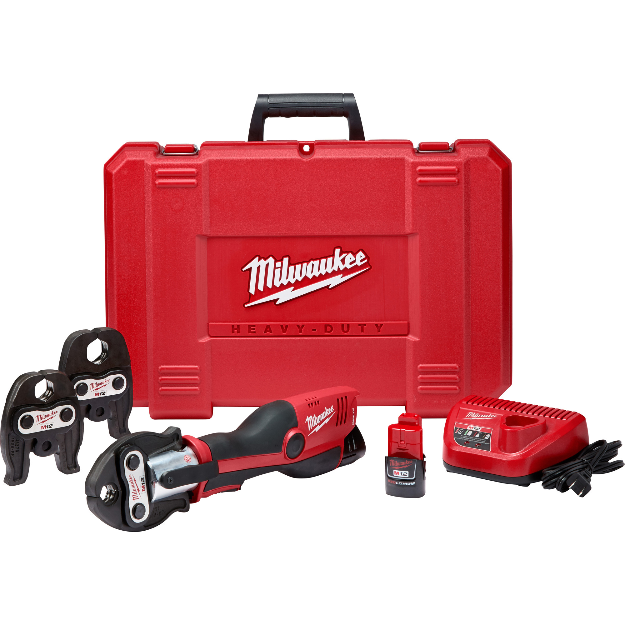 Milwaukee M12 Force Logic Press Tool Kit, Cordless, 12 Volt, Model 2473-22