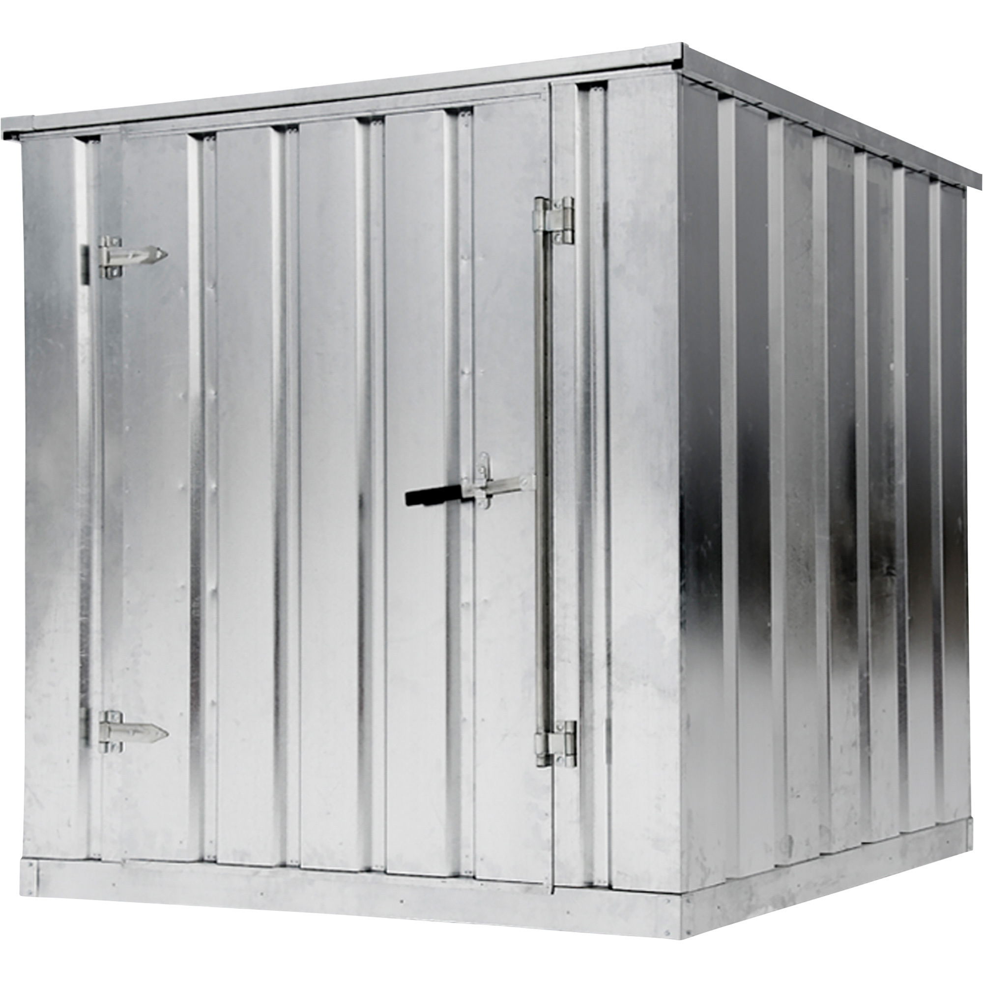 West Galvanized Storage Building Container Kit â 2,000-Lb. Capacity, 275 Cu. Ft., Model Store83
