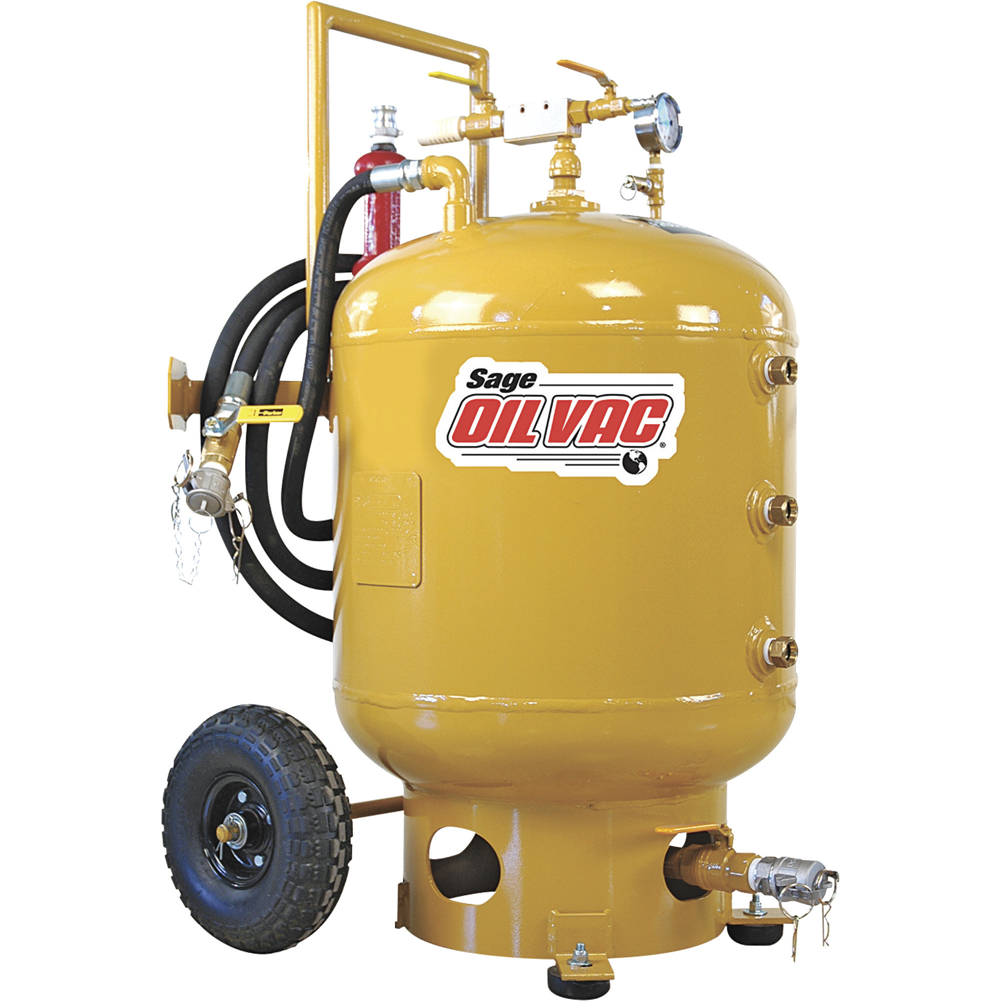 Sage Oil Vac Fluid Recovery System â 30 Gallons, Model 30080 Cart