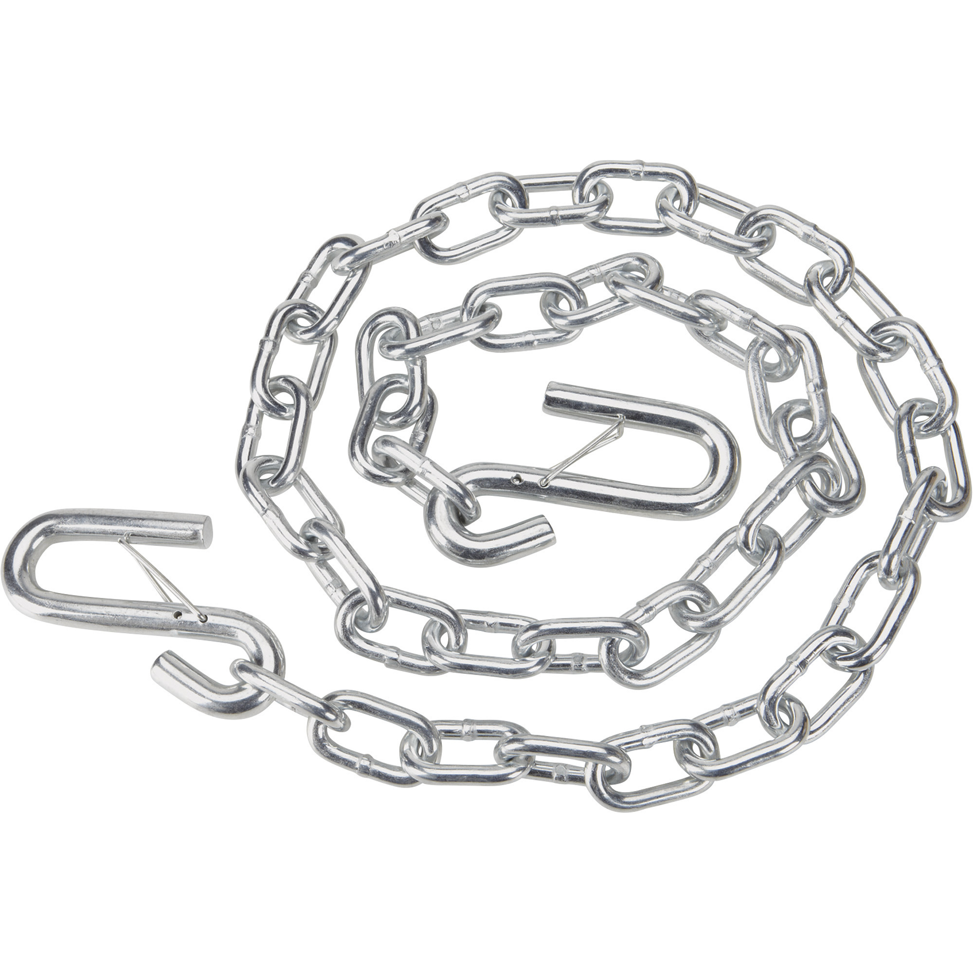 Ultra-Tow Safety Tow Chain with S-Hook, 9/32Inch x 54Inch Chain, 5000-Lb. Capacity