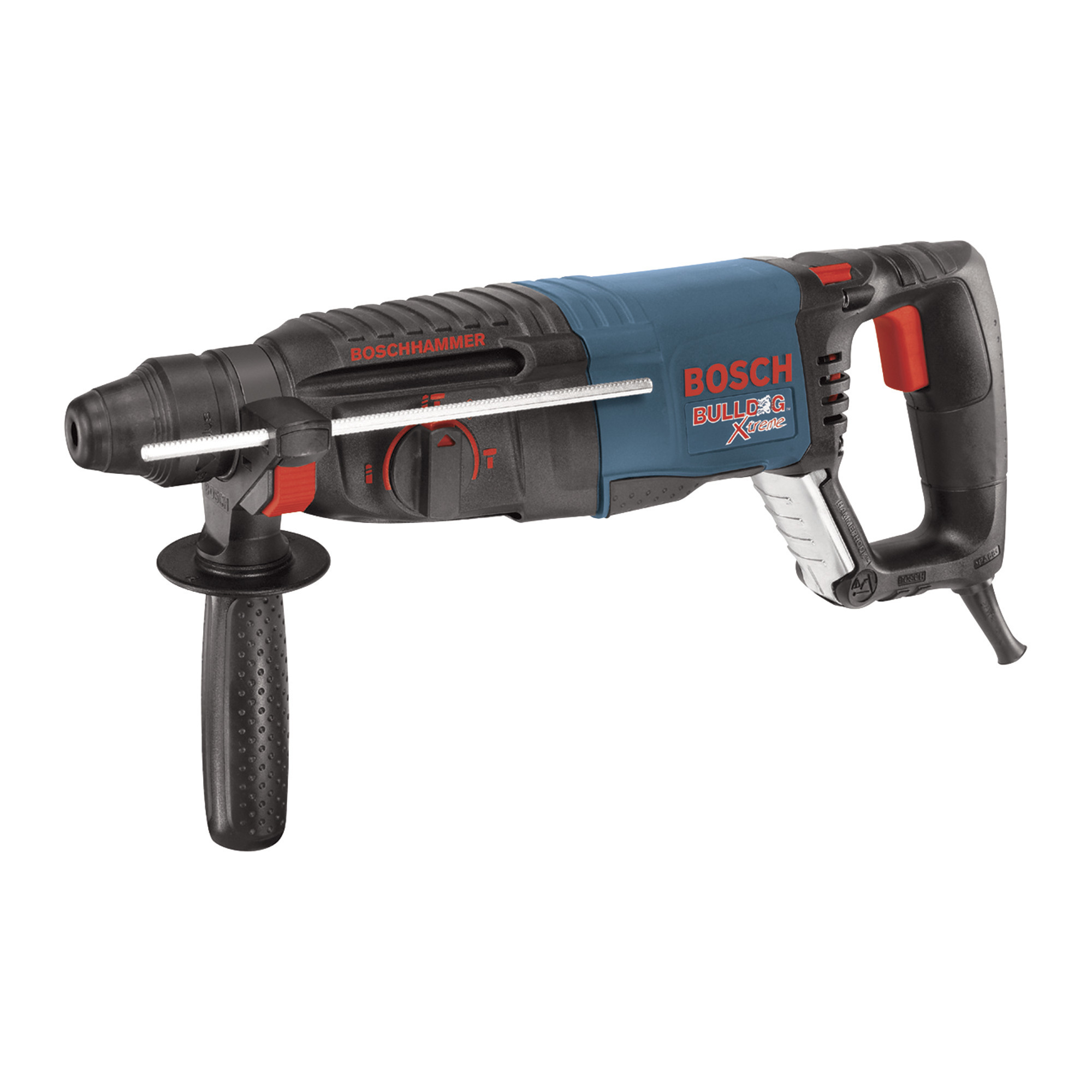 Bosch SDS+ BULLDOG Xtreme Corded Rotary Hammer, 1Inch Chuck, 5800 BPM, 7.5 Amp, 2.2 Ft./Lbs., Model 11255VSR