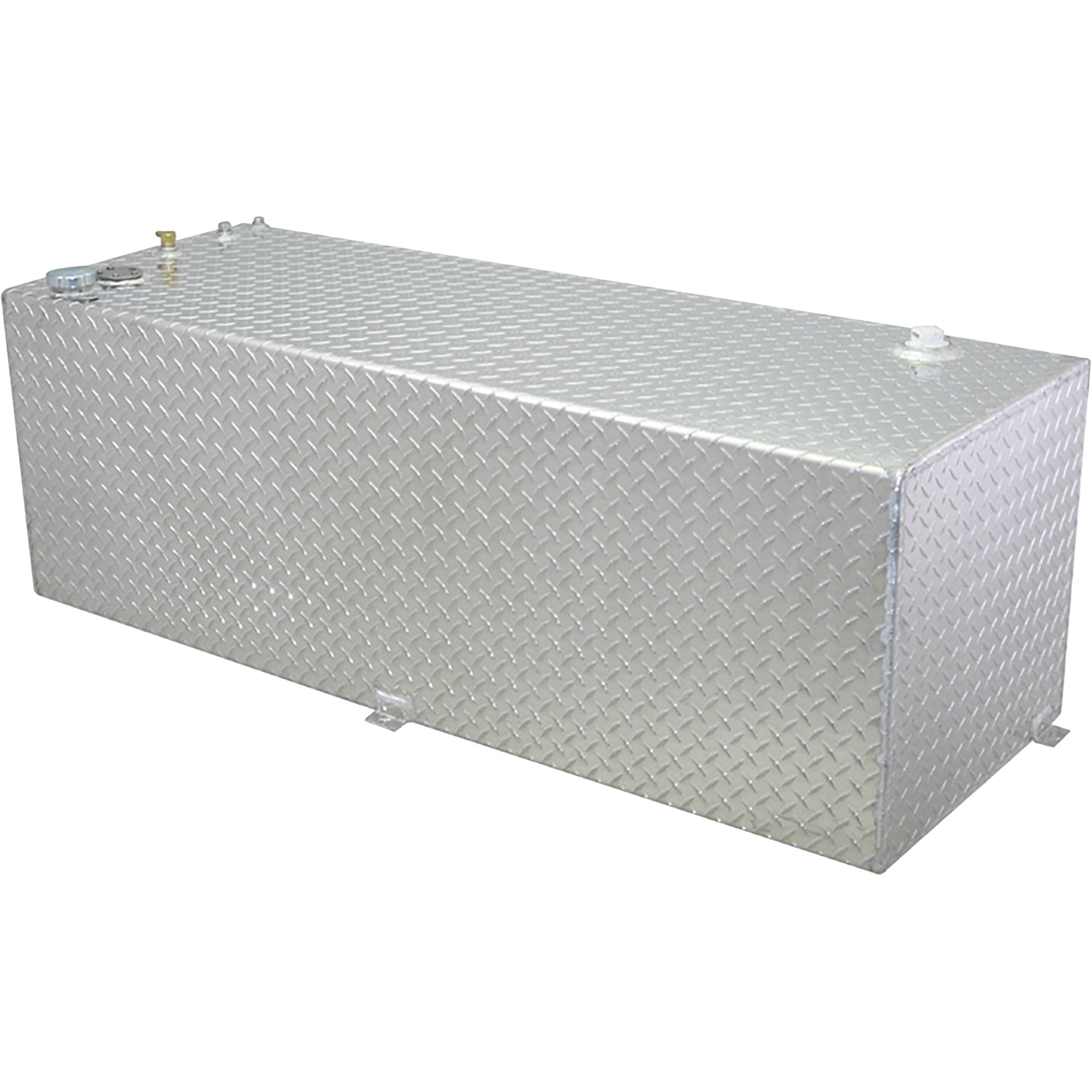 RDS Aluminum Transfer Fuel Tank, 91 Gallon, Rectangular, Diamond Plate, Model 71791