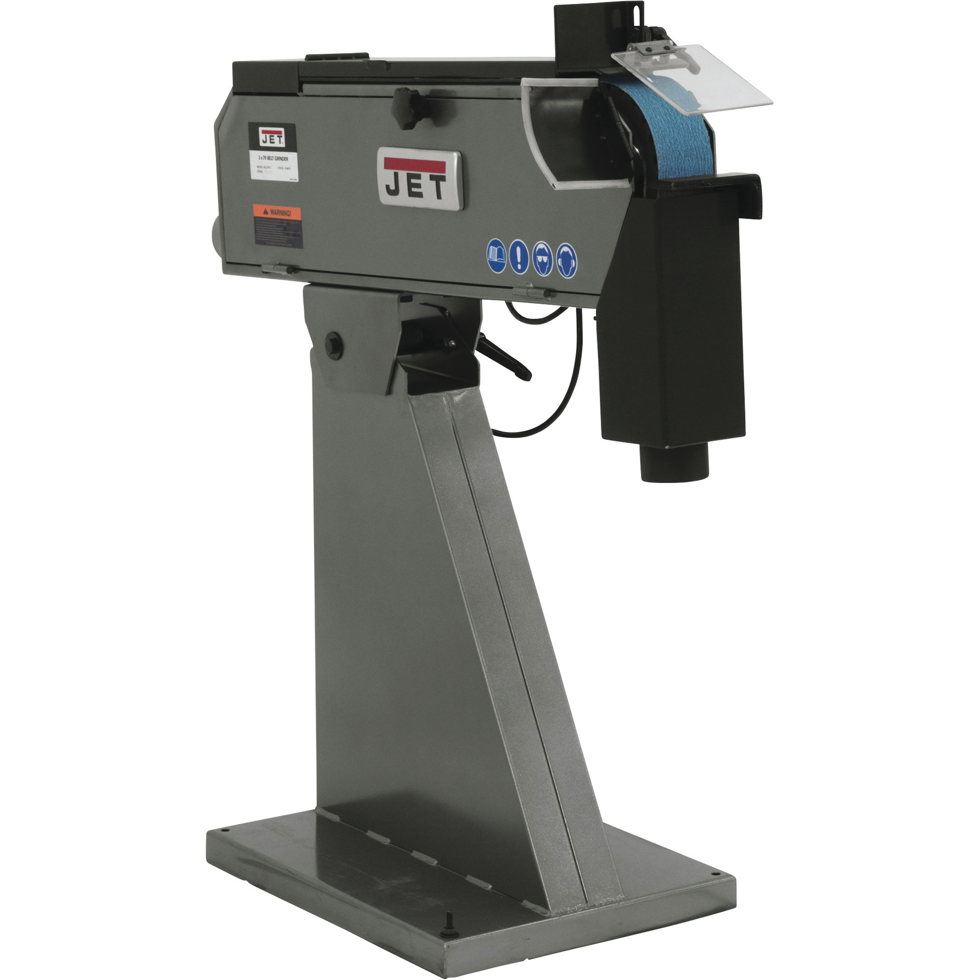 JET Belt Grinder, 3Inch x 79Inch, 220 Volt, 3PH, Model BG-379-3