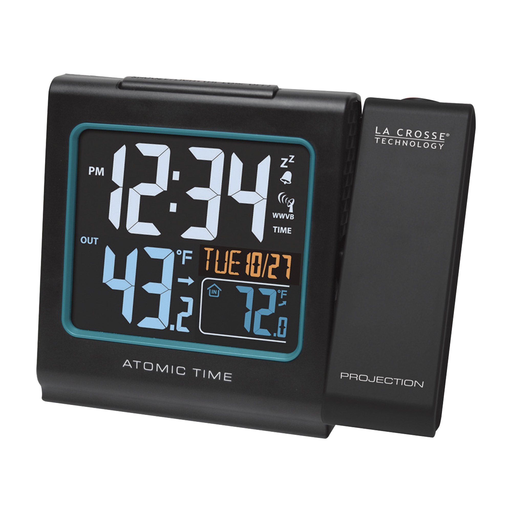 LaCrosse Technology Projection Alarm Clock, Model # 616-146 -  La Crosse Technology
