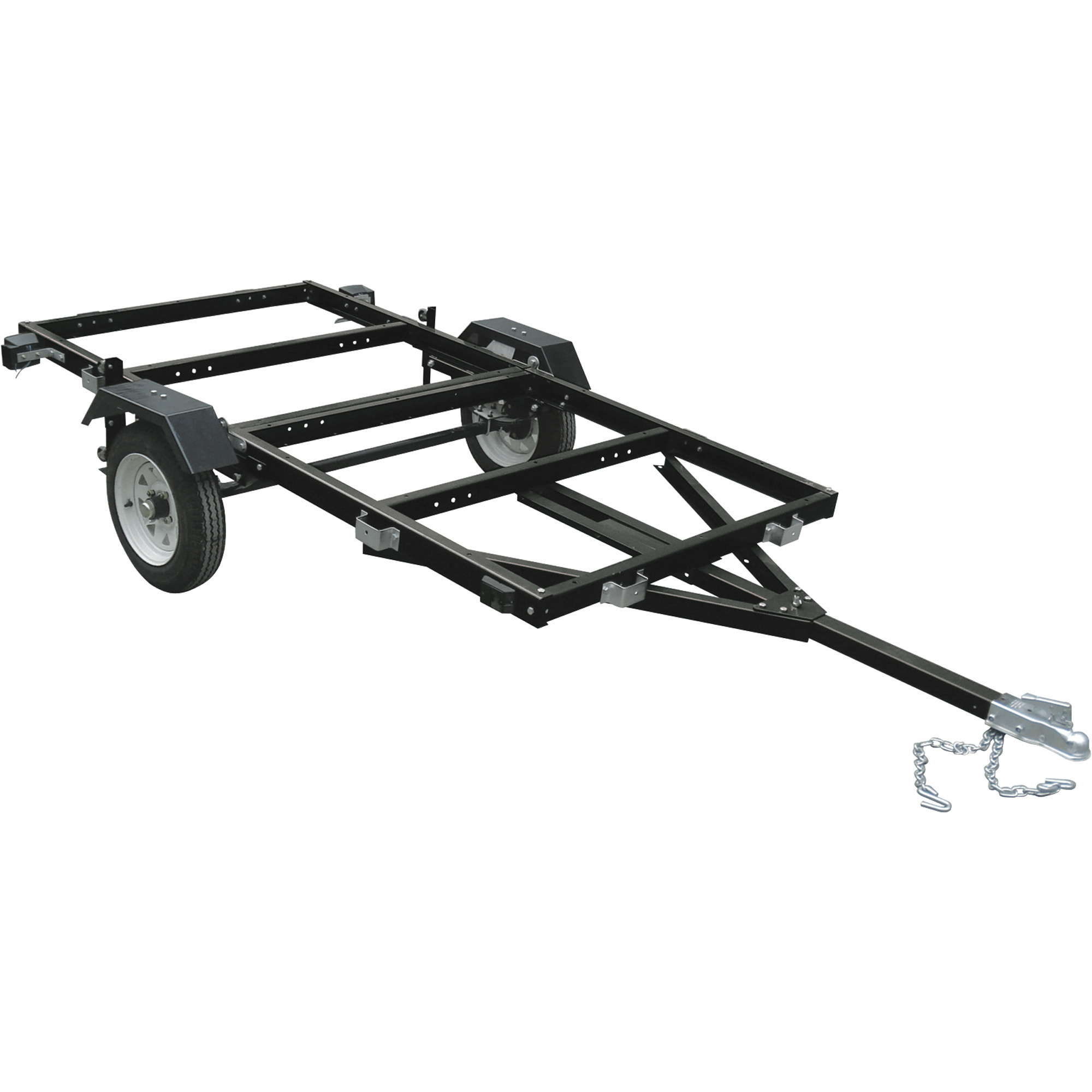 Ironton 4ft. x 8ft. 1170-Lb. Capacity Steel Folding Utility Trailer Kit