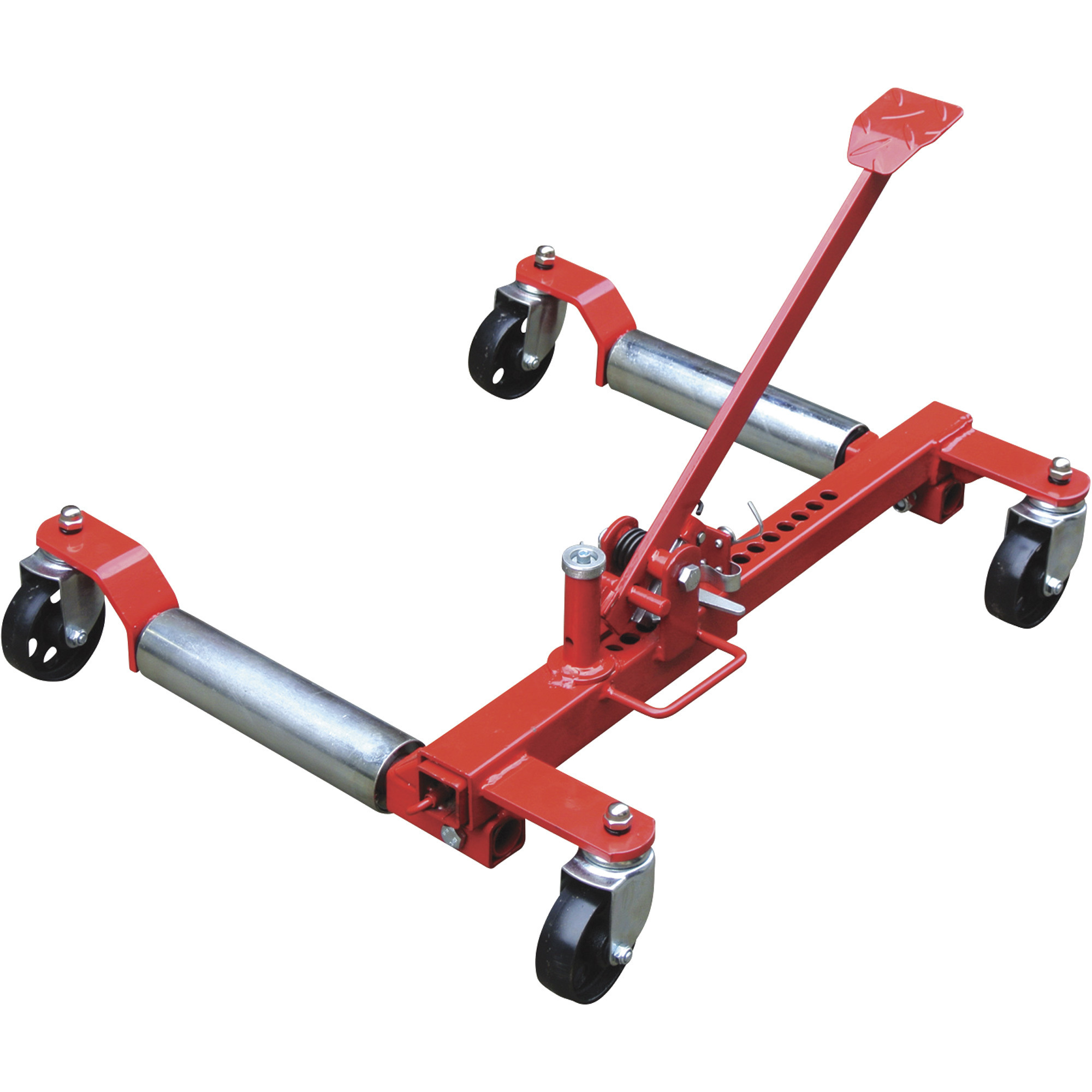 Ironton Heavy-Duty Mechanical Wheel Dolly â 1,250-Lb. Lift Capacity