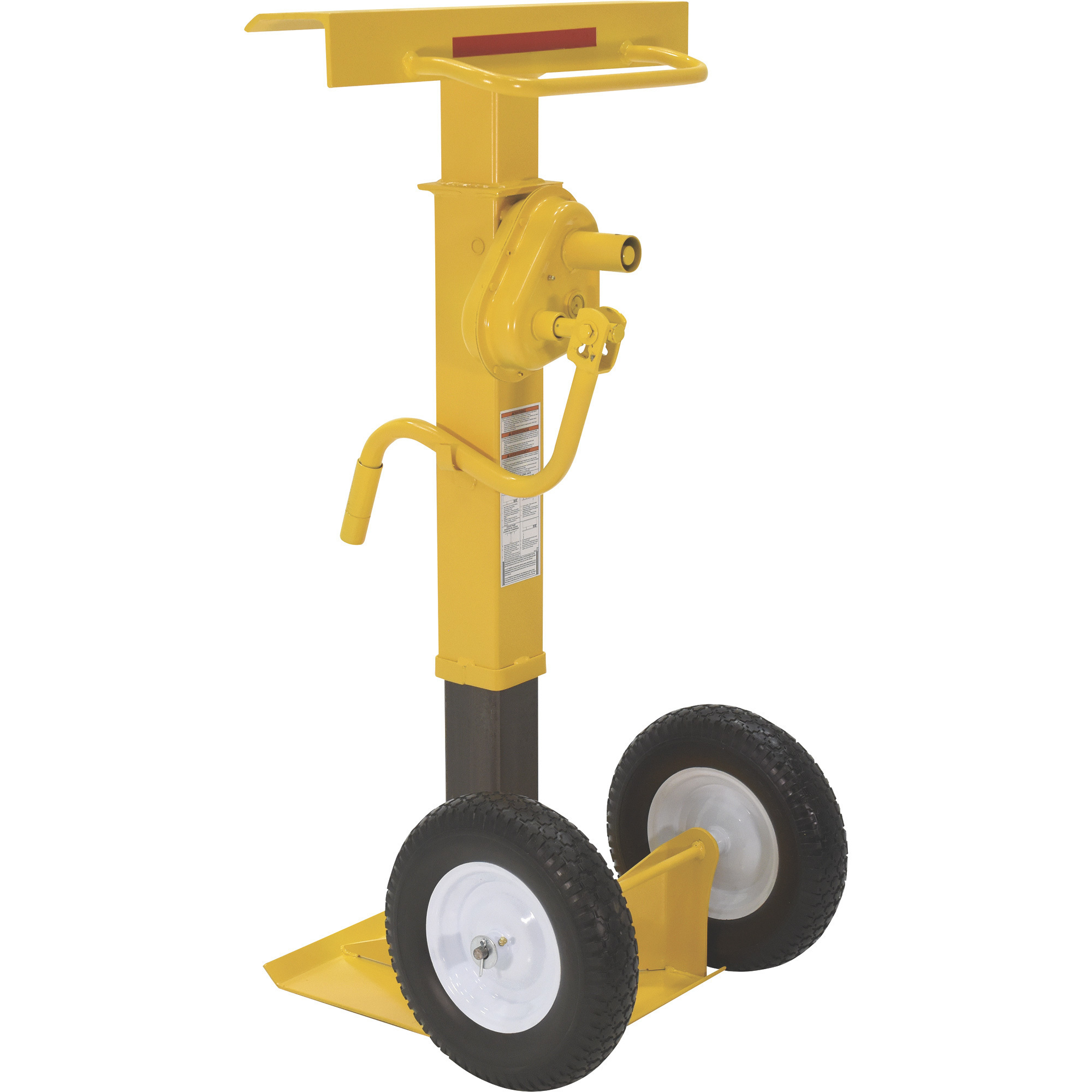 Vestil Trailer Stabilizing Jack with Hand Crank, Model CJ-BEAM-SN