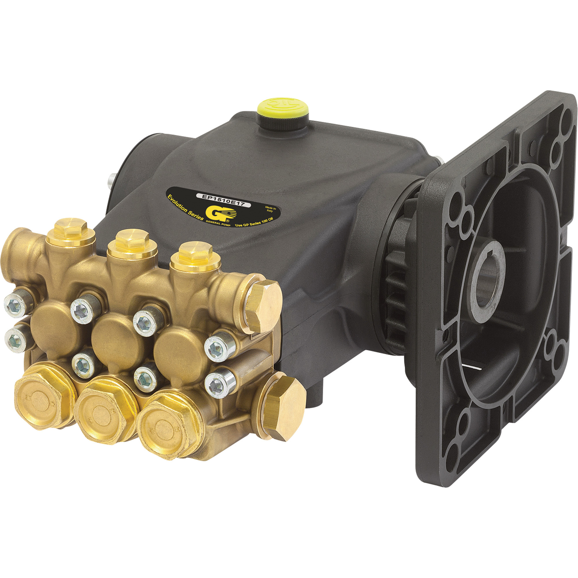 General Pump Triplex Pressure Washer Pump â 3045 PSI, 4.0 GPM, Electric Flange, Direct Drive, Model EP1812E17