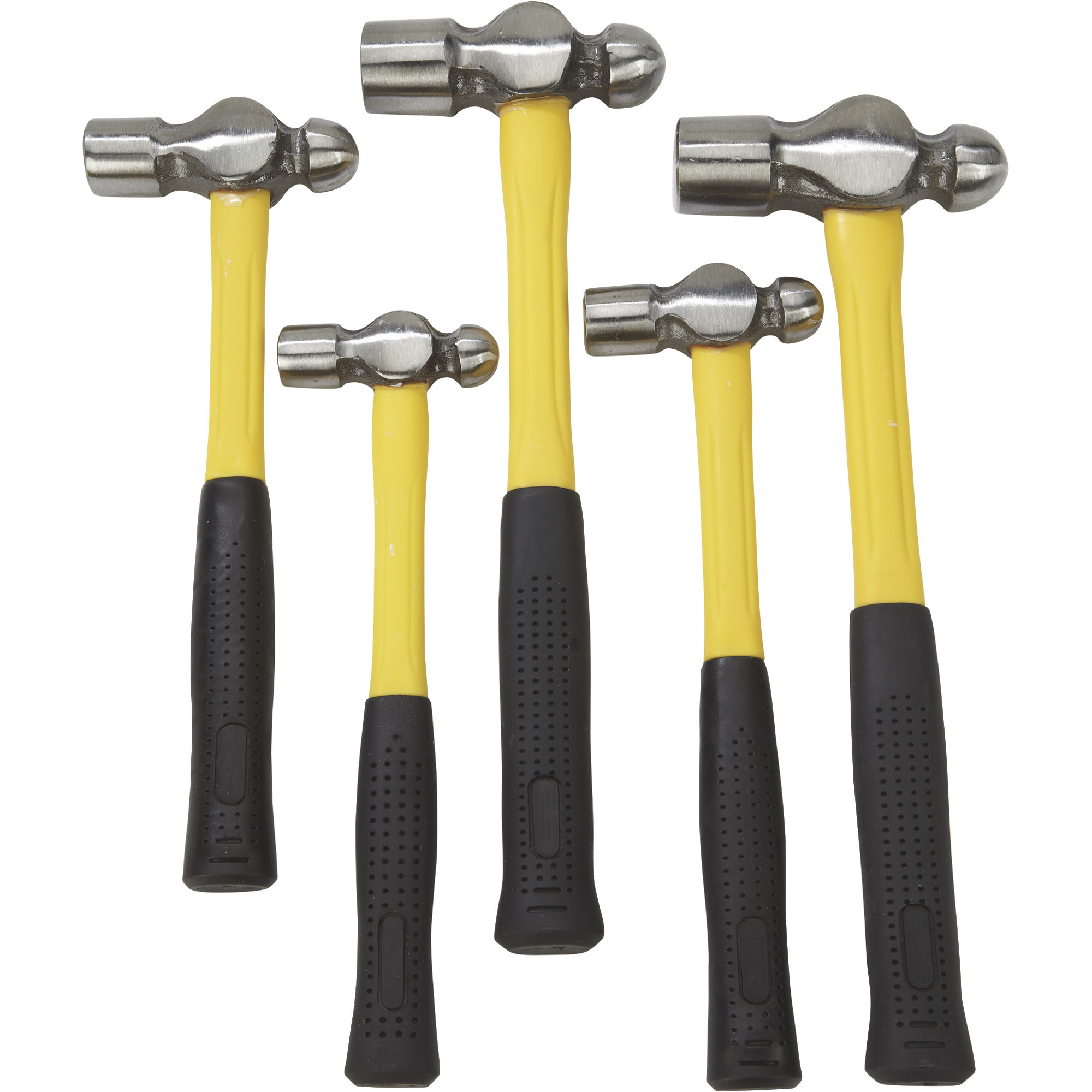 Klutch 5-Piece Ball Peen Hammer Set