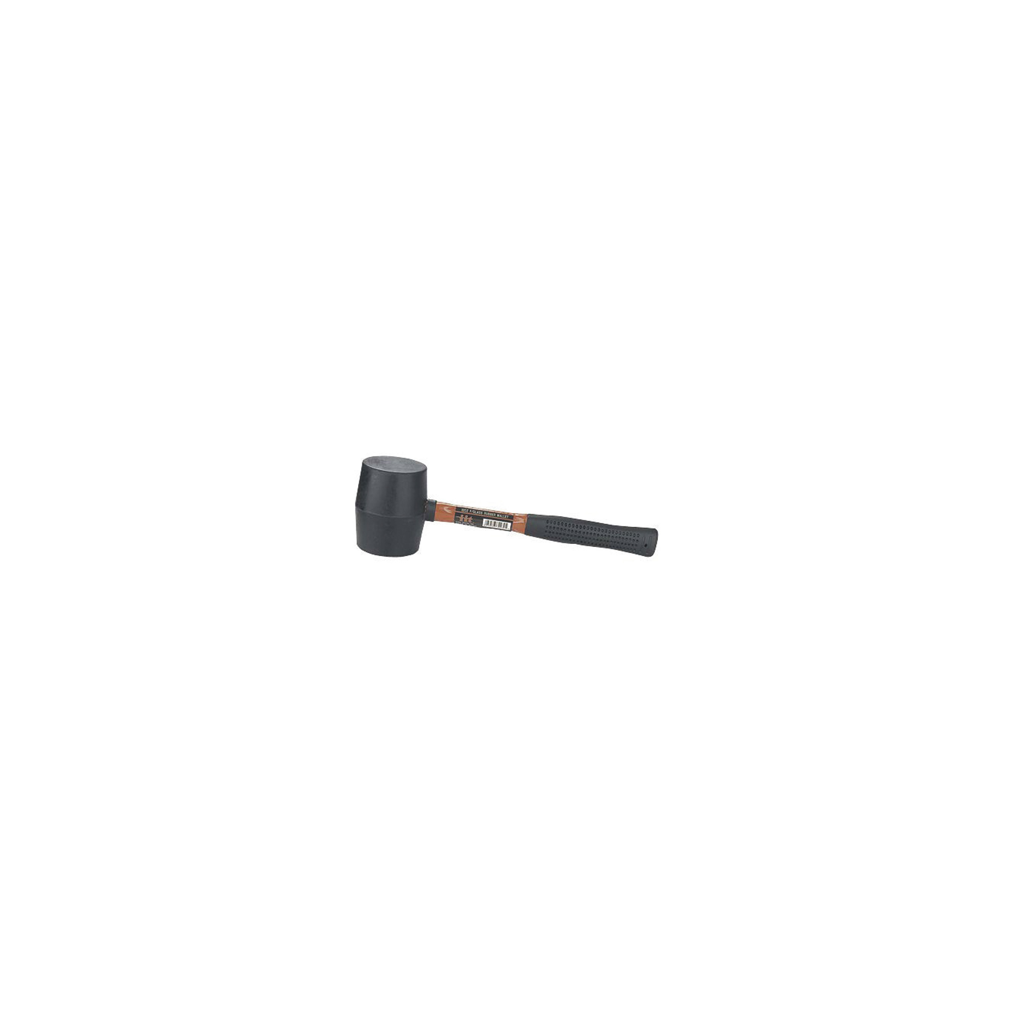 Klutch Rubber Head Mallet, 2-Lb., Fiberglass Handle