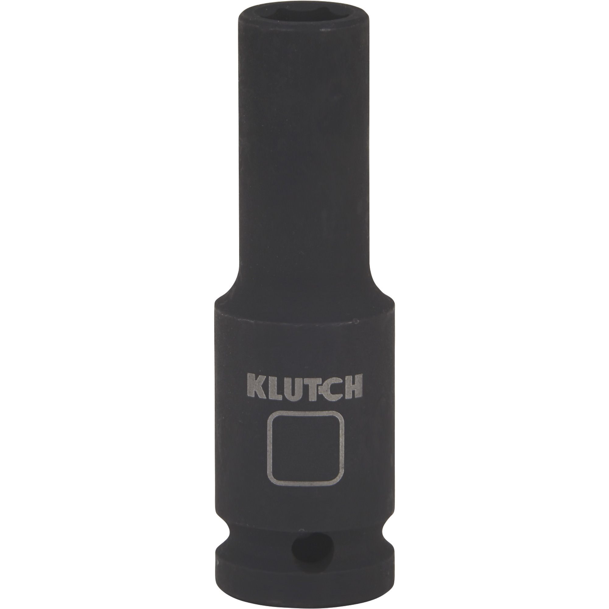 Klutch Deep Impact Socket, 10mm, 1/2Inch-Drive