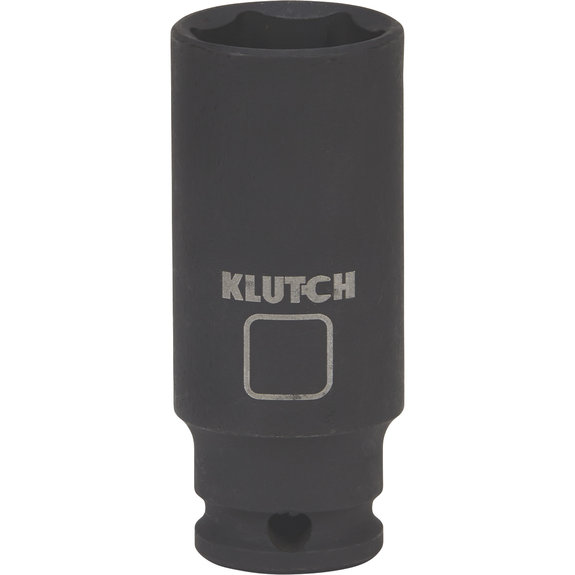Klutch Deep Impact Socket, 17mm, 3/8Inch-Drive