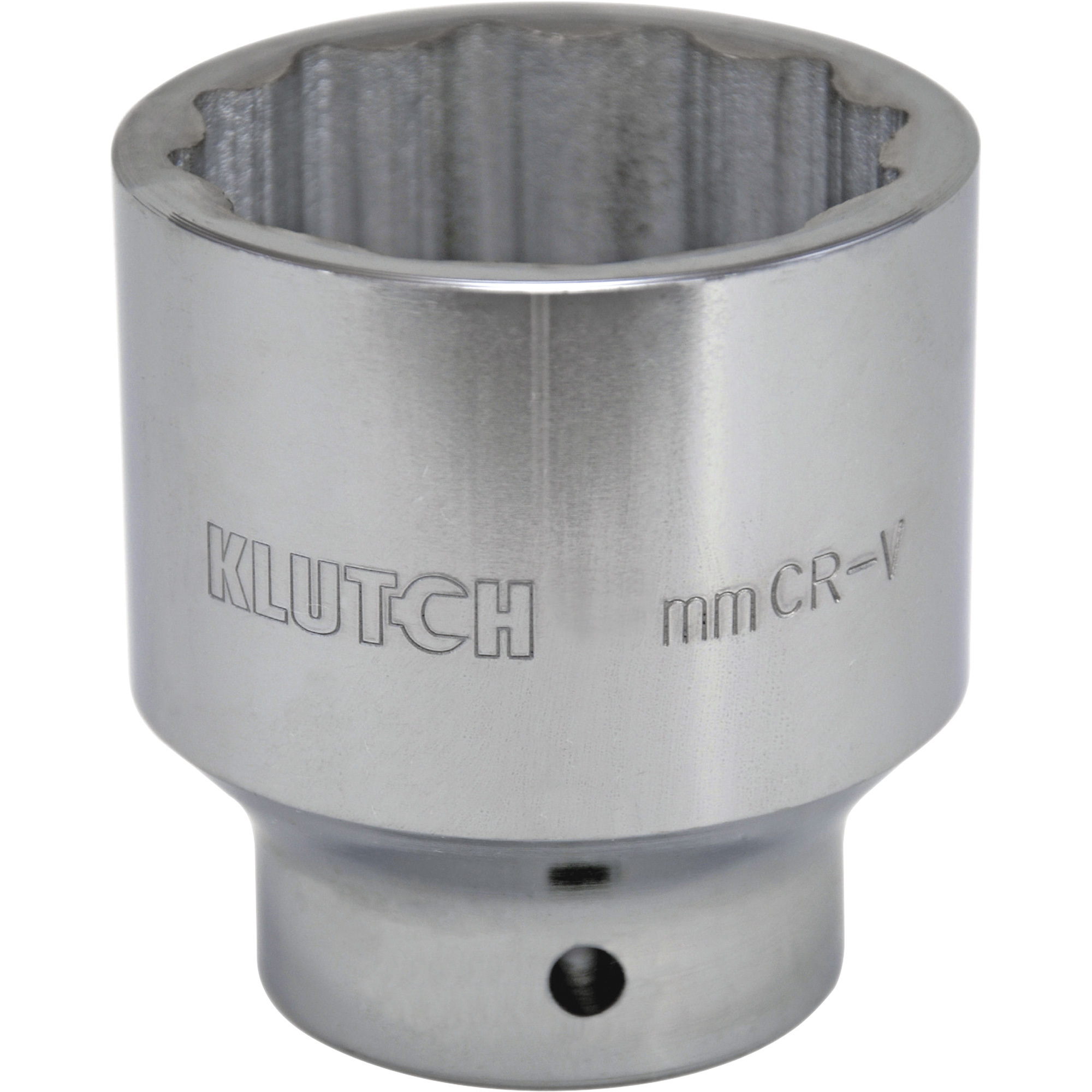 Klutch Jumbo Socket, Metric, 42mm, 3/4Inch-Drive, 12-Pt.