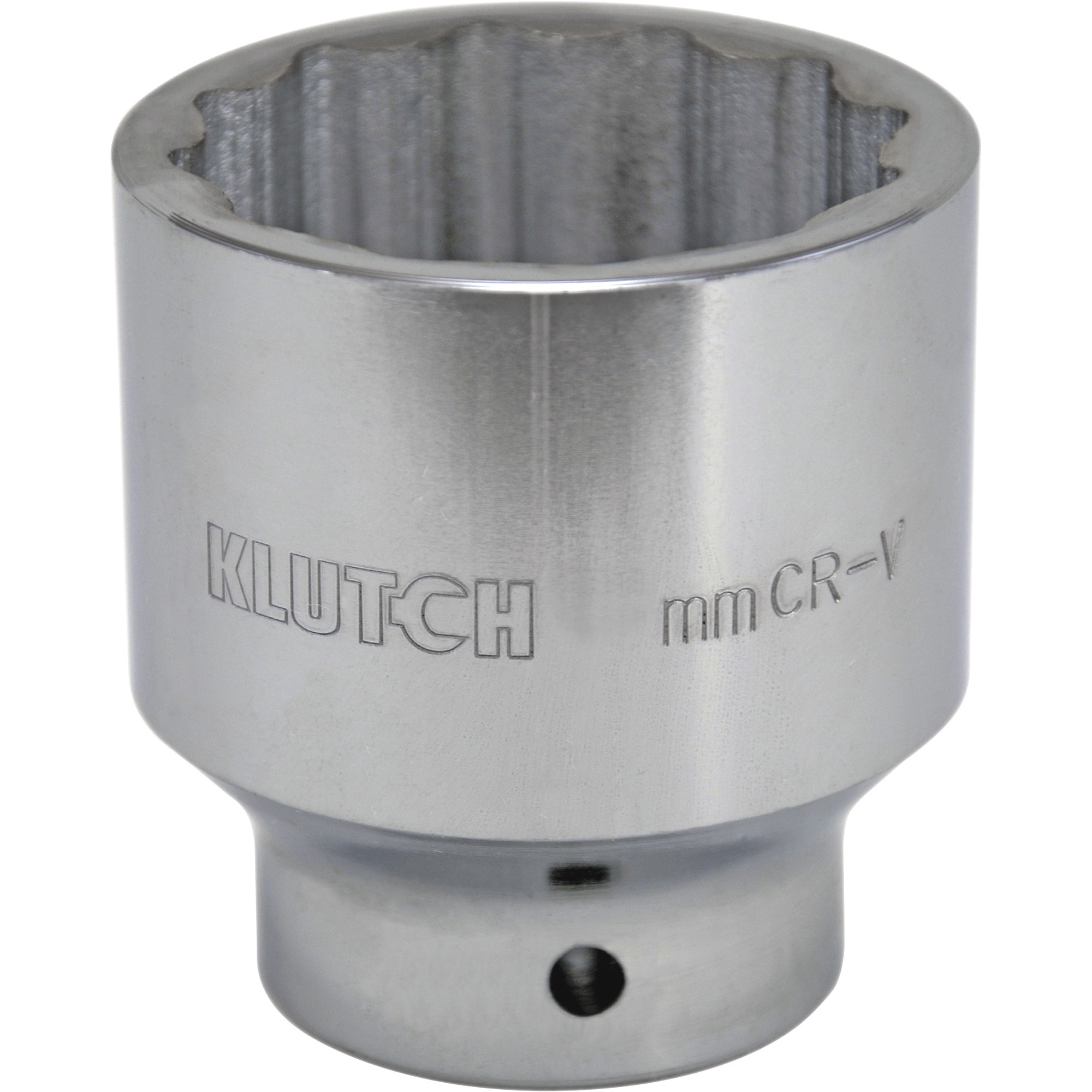 Klutch Jumbo Socket, Metric, 54mm, 3/4Inch-Drive, 12-Pt.