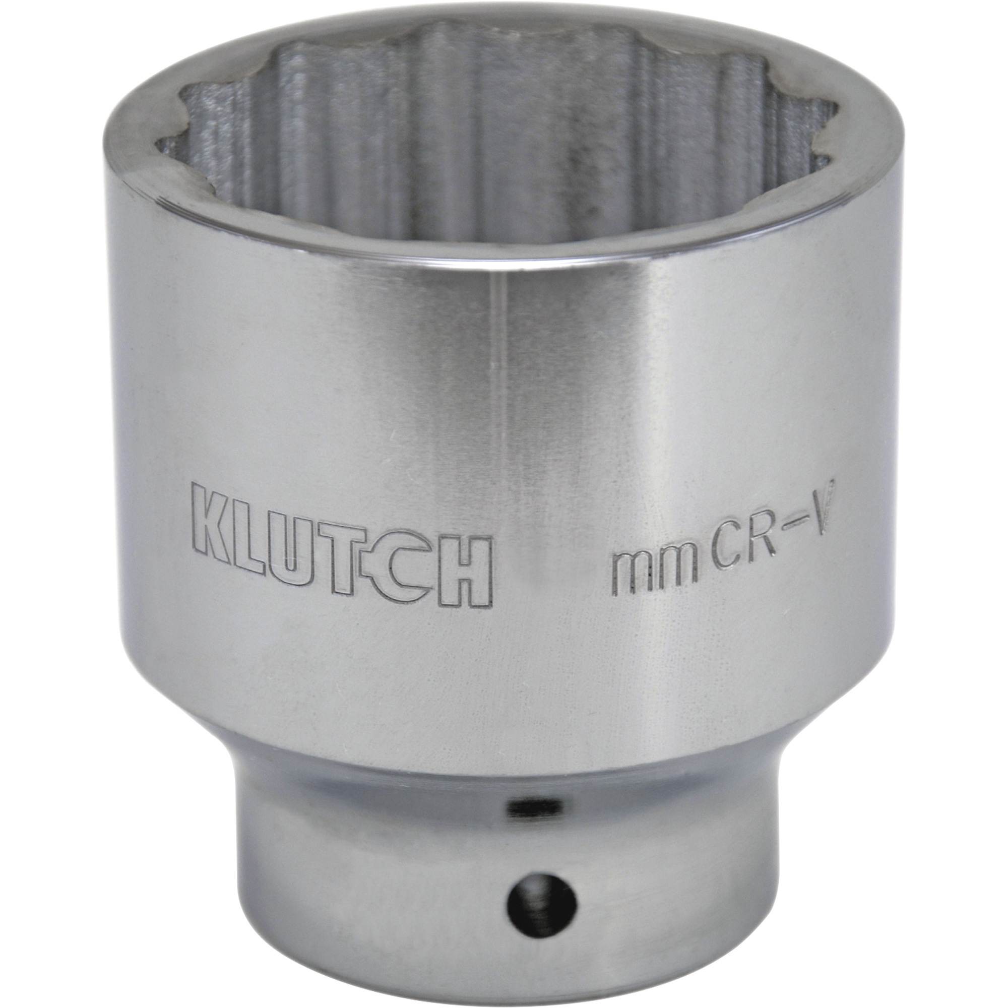 Klutch Jumbo Socket, Metric, 55mm, 3/4Inch-Drive, 12-Pt.