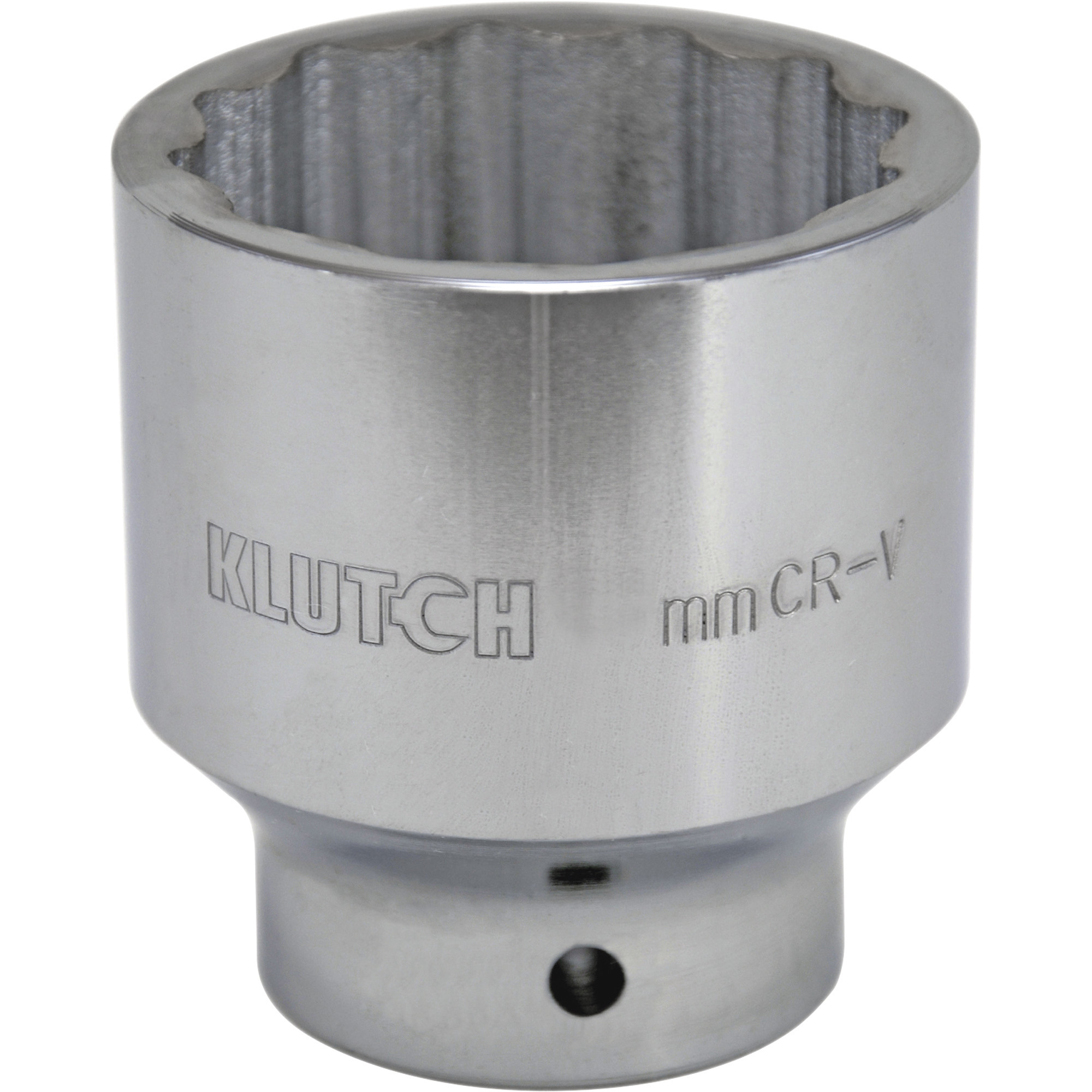 Klutch Jumbo Socket, Metric, 58mm, 3/4Inch-Drive, 12-Pt.