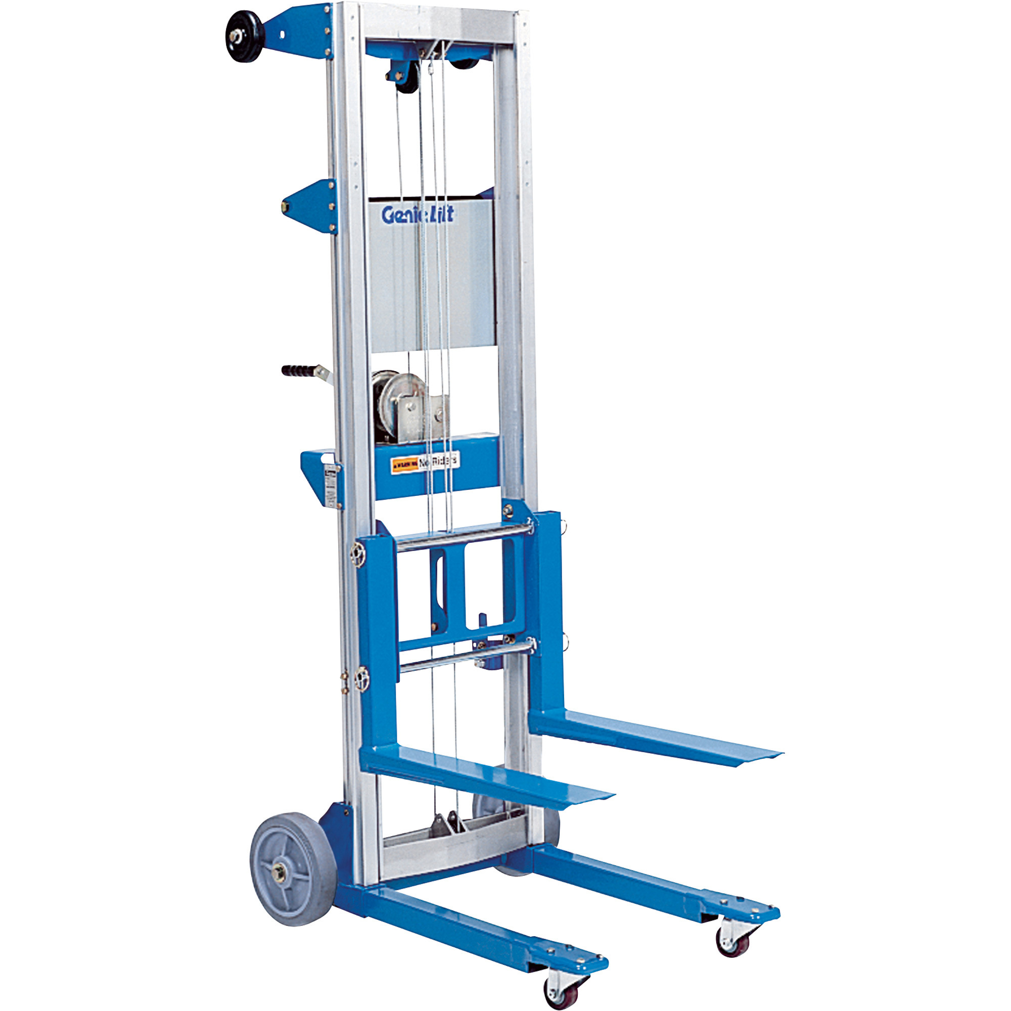 Genie Manual Material Lift â 5ft.11Inch Lift, 500-Lb. Capacity, Model GL-4