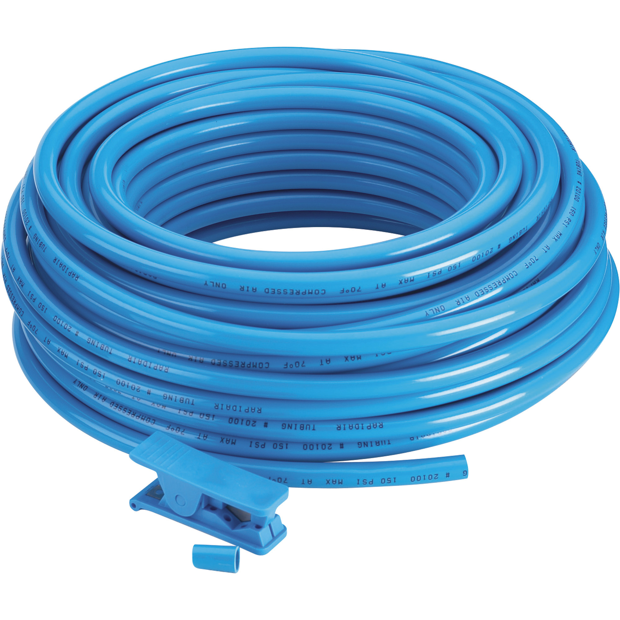 RapidAir 1/2Inch Nylon Compressed Air Piping Tubing, 100ft., Model 20100
