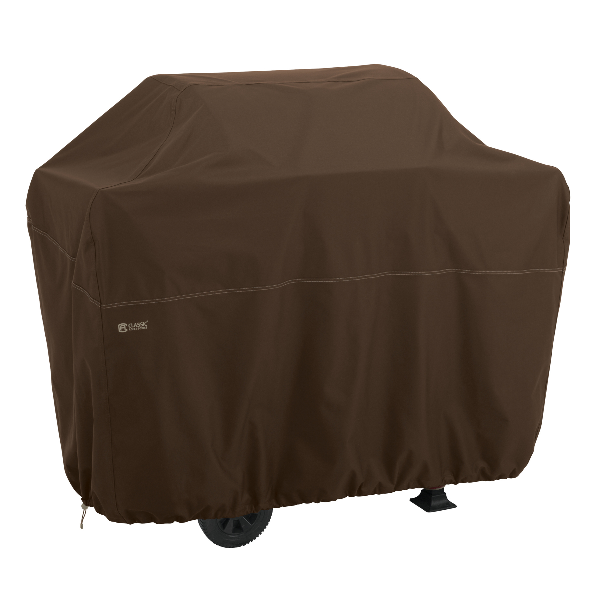 Classic Accessories Madrona BBQ Grill Cover, L, Brown, Polyester, Model 55-726-046601-RT