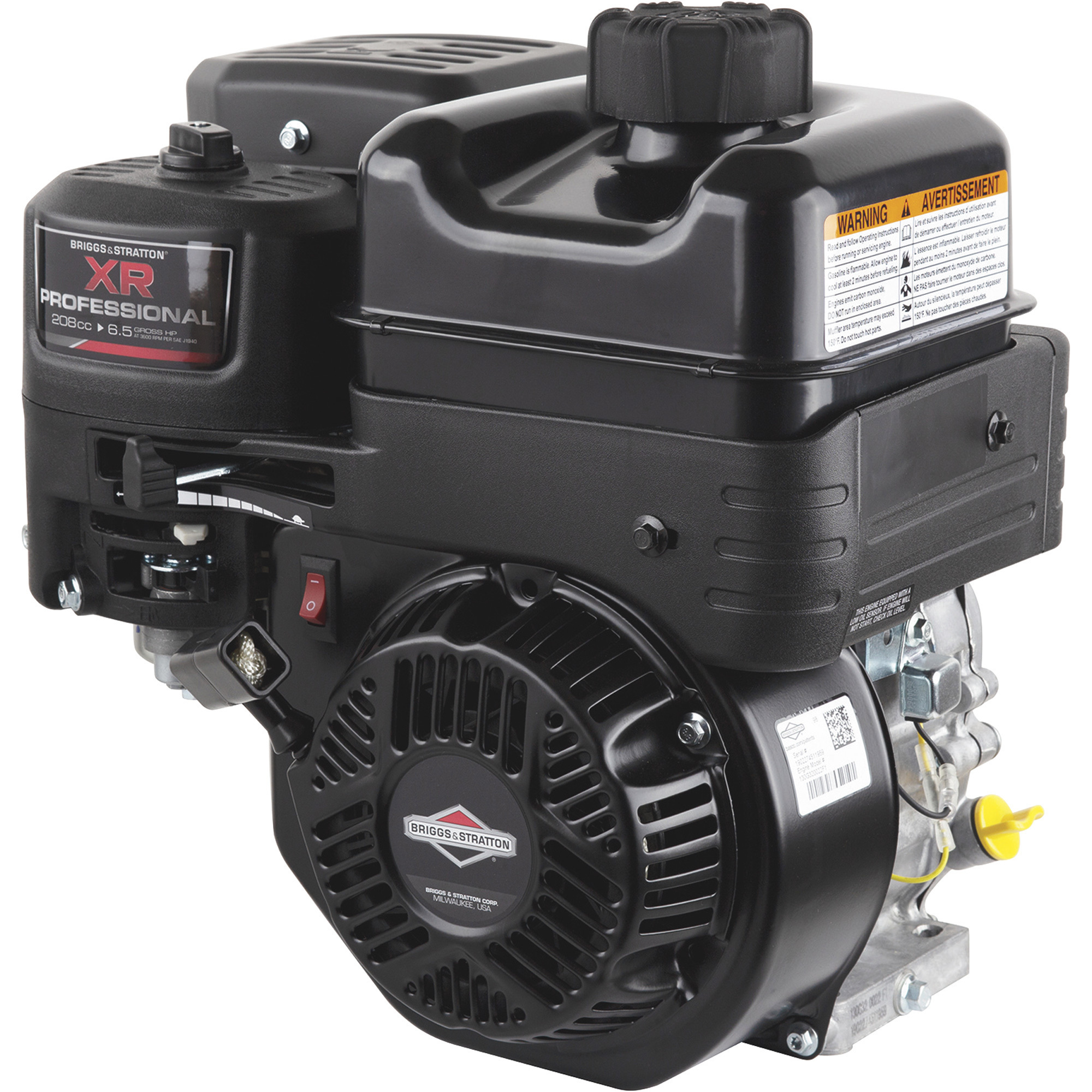 Briggs & Stratton 950 Series Horizontal OHV Engine, 208cc, 3/4Inch x 2 27/64Inch Shaft, Model 130G32-0022-F1