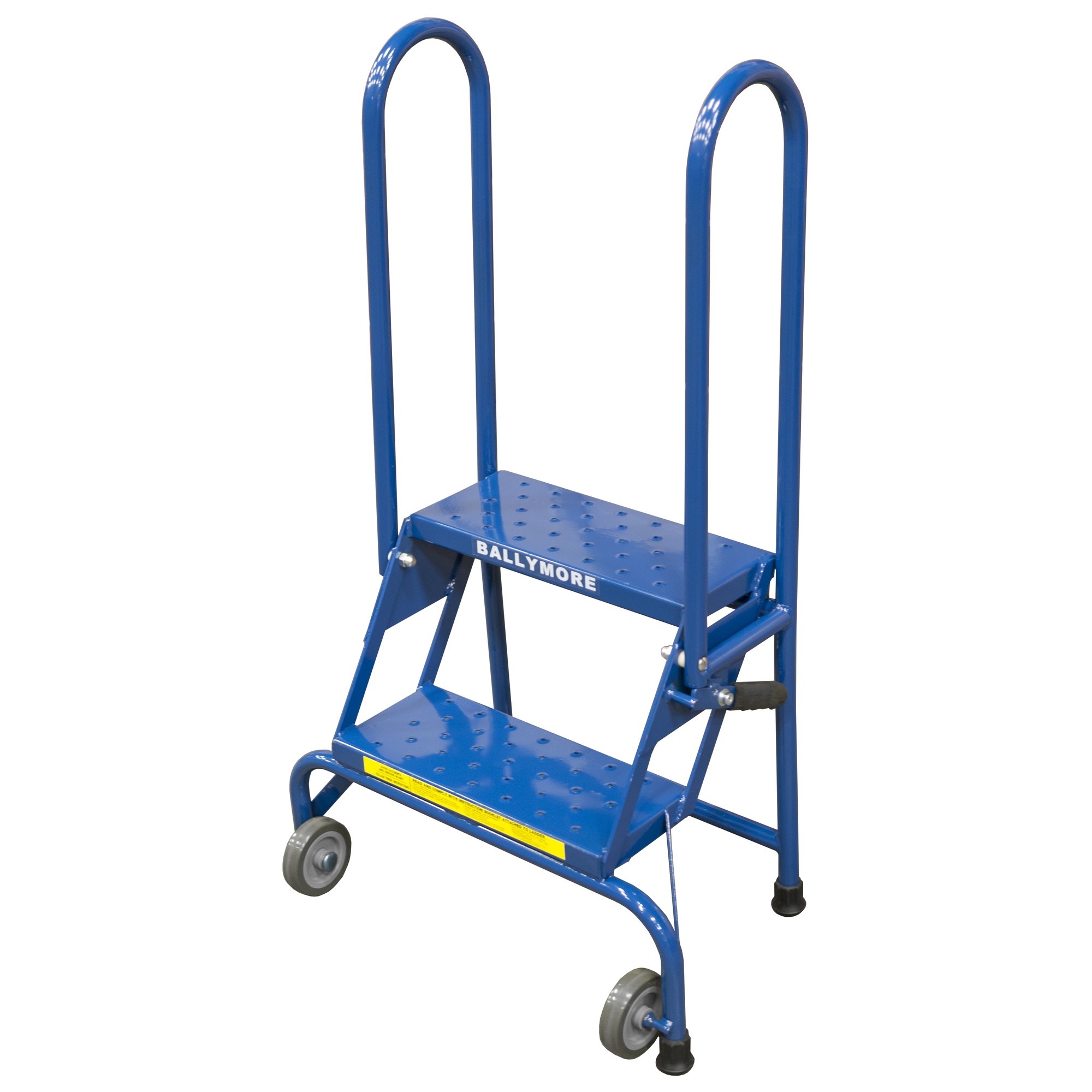 Ballymore, Rolling Ladder, Overall Height 41 in, Steps 2, Material Steel, Model LS2247