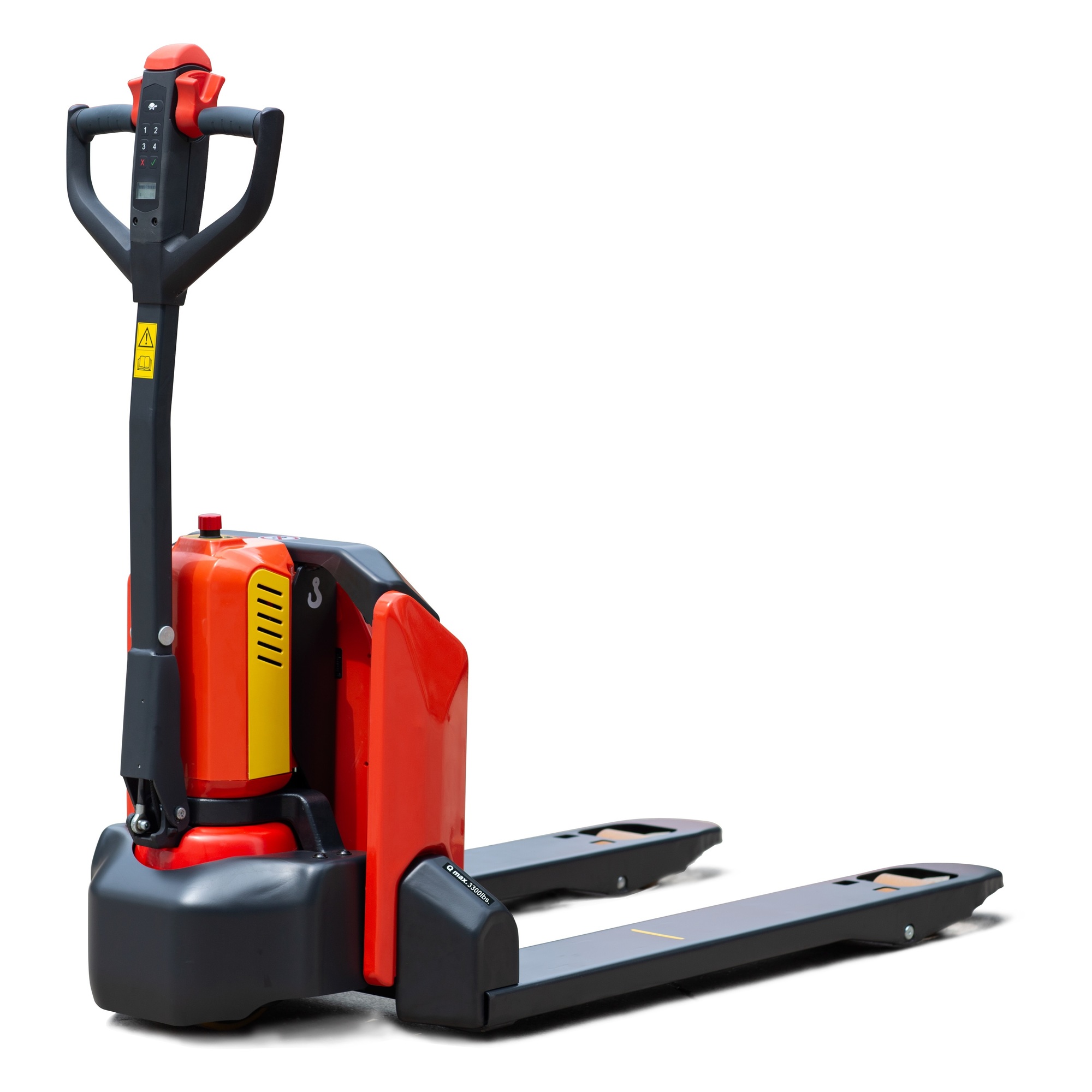 Ballymore, Electric Pallet Jack, Load Capacity 3300 lb, Fork Length 45 in, MInch Lift Height 3.15 in, Model BALLYPAL 33N-27
