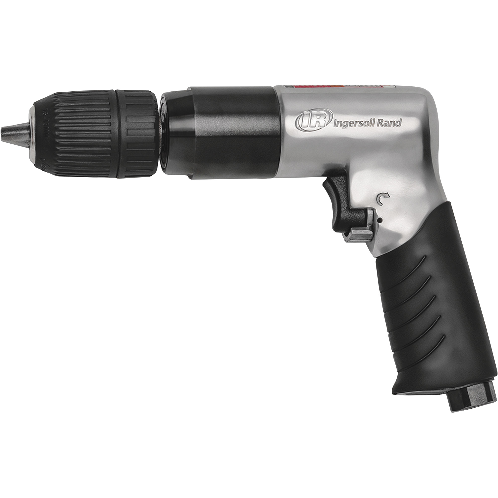 Ingersoll Rand Edge Series Reversible Air Drill, 1/2Inch Chuck, 500 RPM, 4 CFM, Model EC112