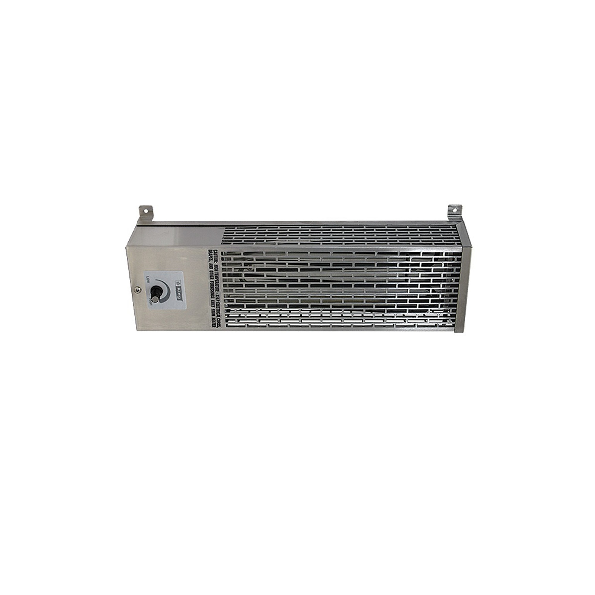 King Electrical Pump House Heater, Gray, Heat Output 1706 Btu/hour, Heating Capability 50 ftÂ², Fuel Type Electric, Model U2450