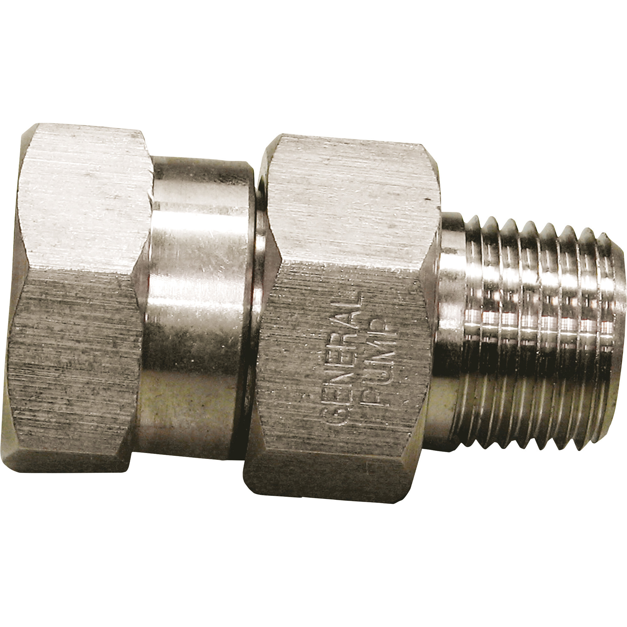 Swivel Pressure Washer Coupler, 5000 PSI, 3/8in. Fitting, Stainless Steel, Model# - NorthStar ND10067P